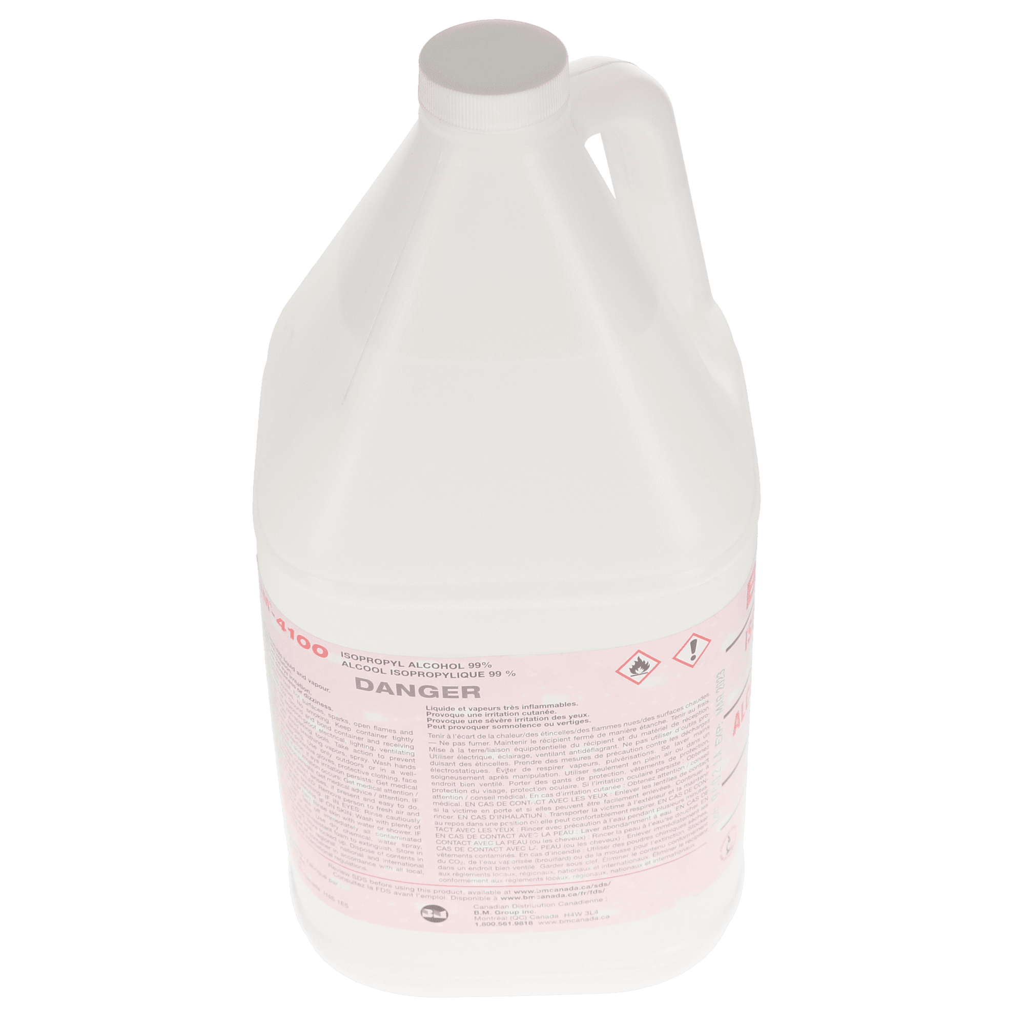 99% Isopropyl Alcohol, 4 L, 1/Pk, BM-4100 thumbnail 4