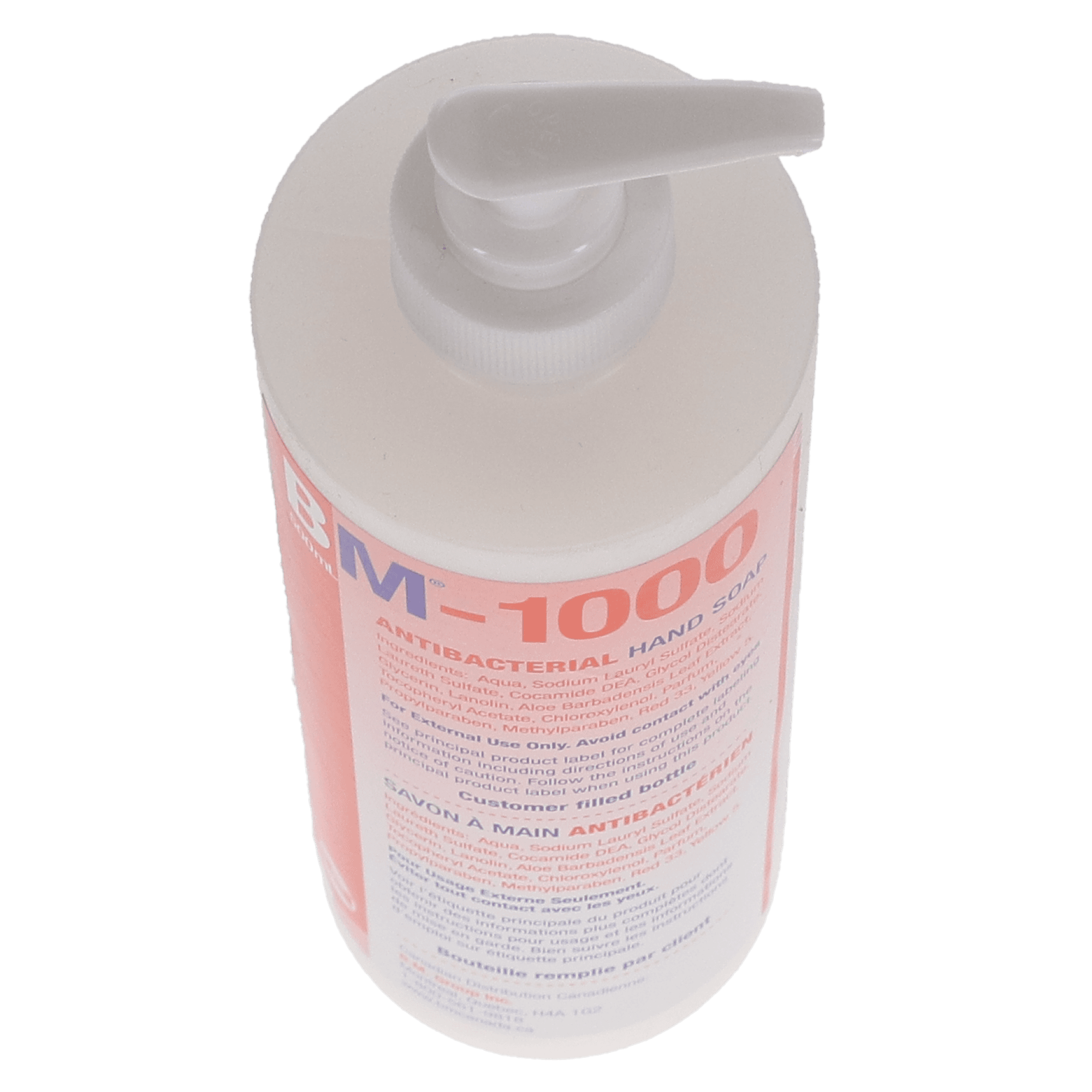Empty Soap Dispenser Bottle with Pump, for BM-1000 Antibacterial Liquid Hand Soap, 500 ml, 1/Pk, BM-4D thumbnail 2
