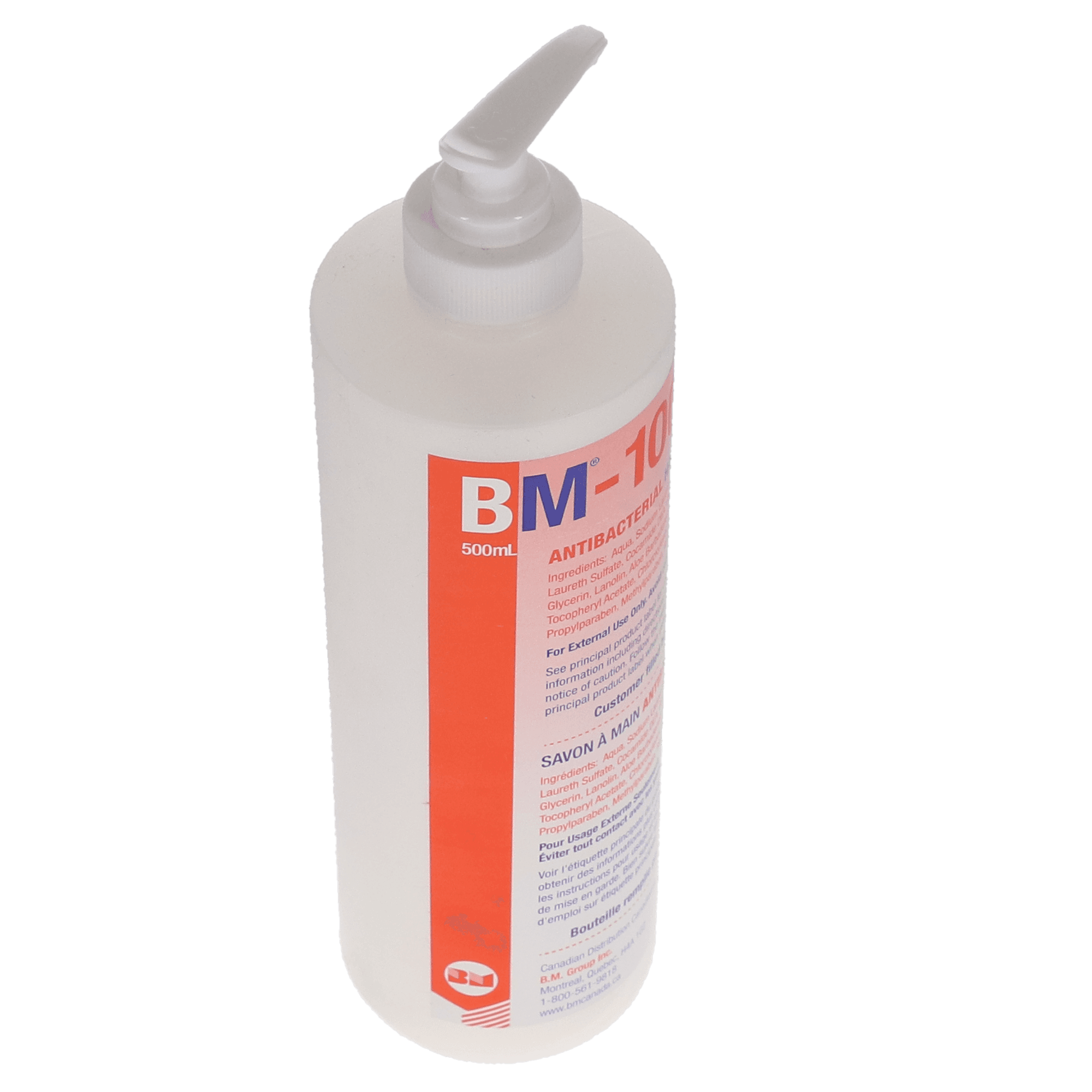 Empty Soap Dispenser Bottle with Pump, for BM-1000 Antibacterial Liquid Hand Soap, 500 ml, 1/Pk, BM-4D thumbnail 3