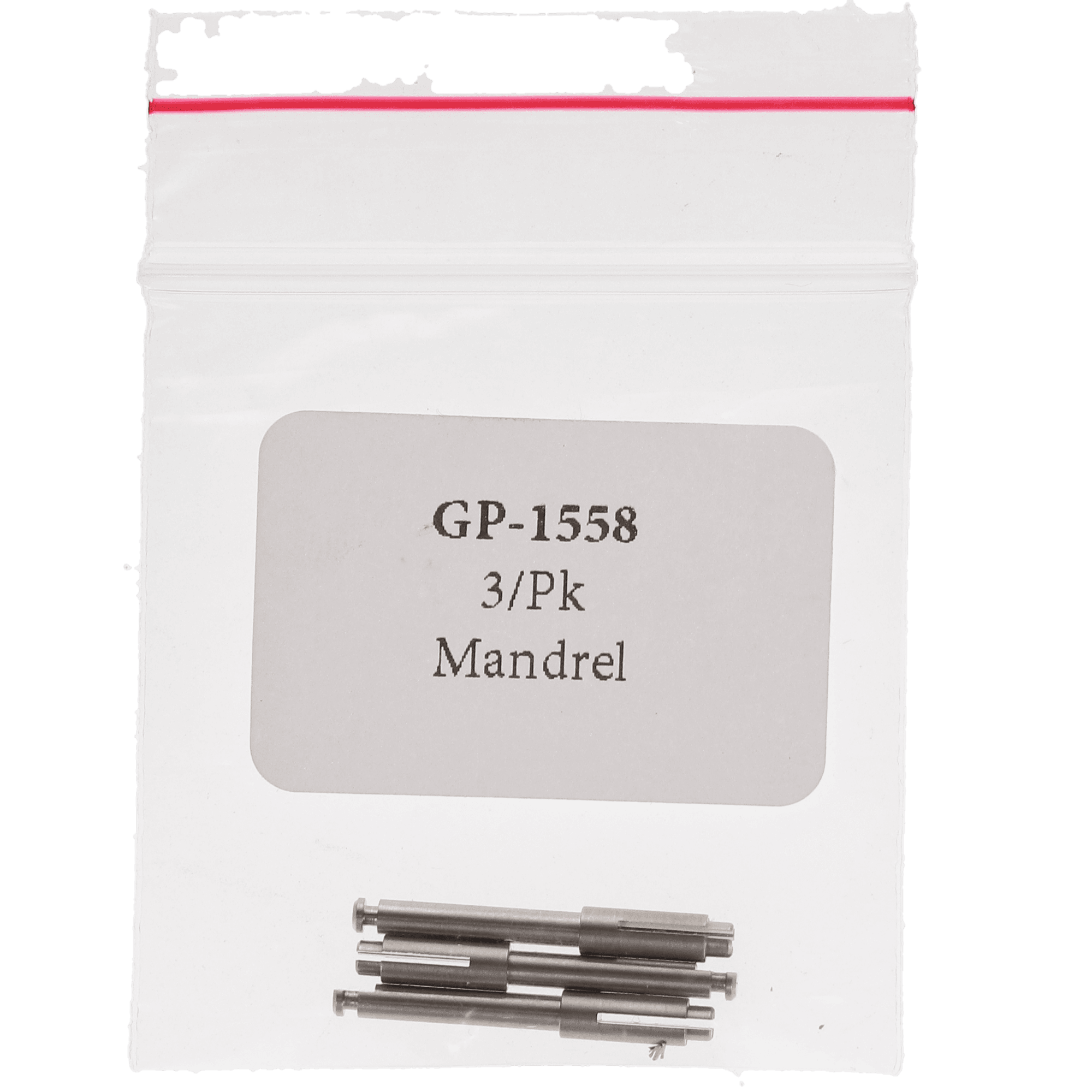 Pop-On Polishing Disc Mandrels, RA, Stainless Steel, 3/Pk, ML-0001, GP-1558 thumbnail 4