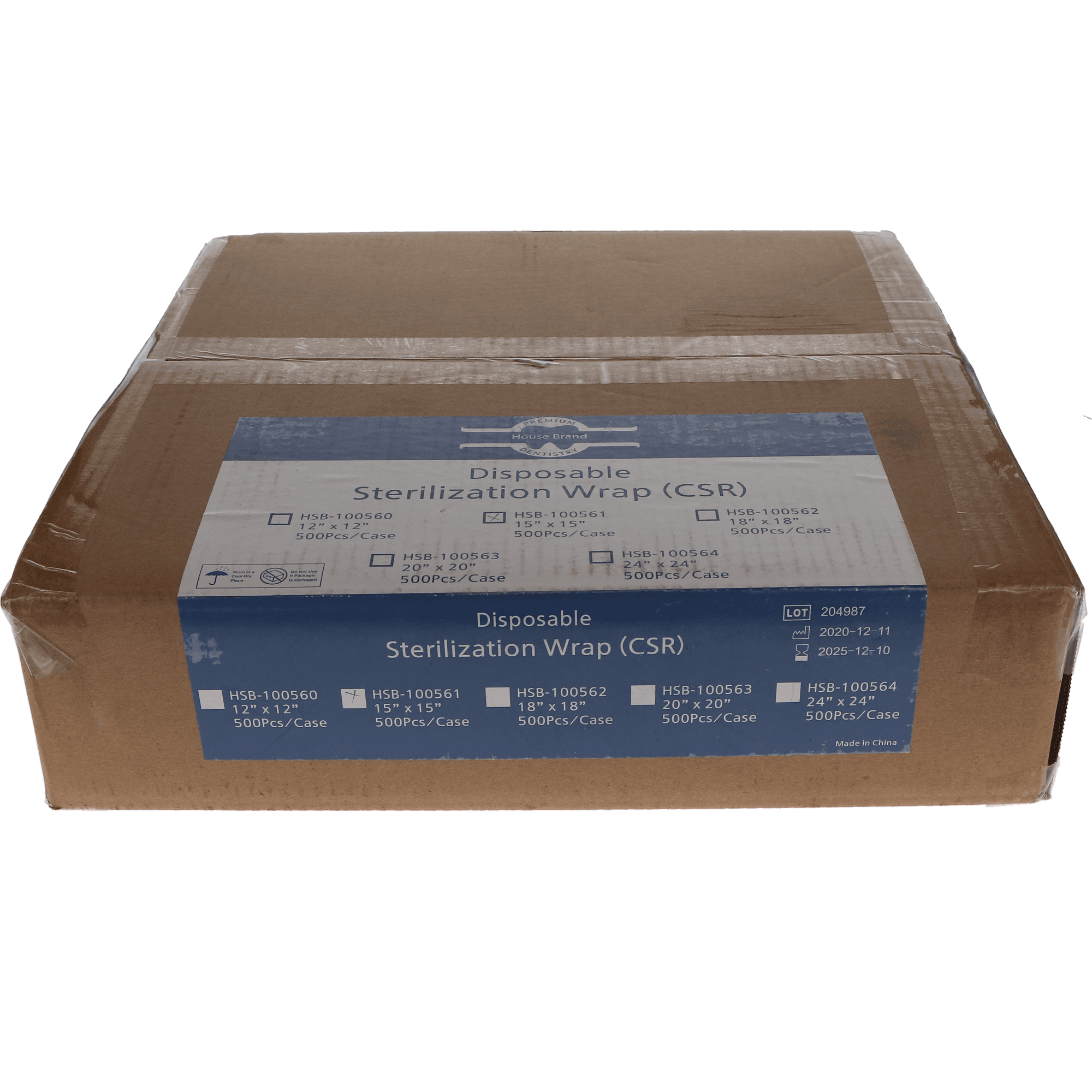 CSR Sterilization Wraps, 15 x 15 in, 100/Pk, 100561-LS thumbnail 3