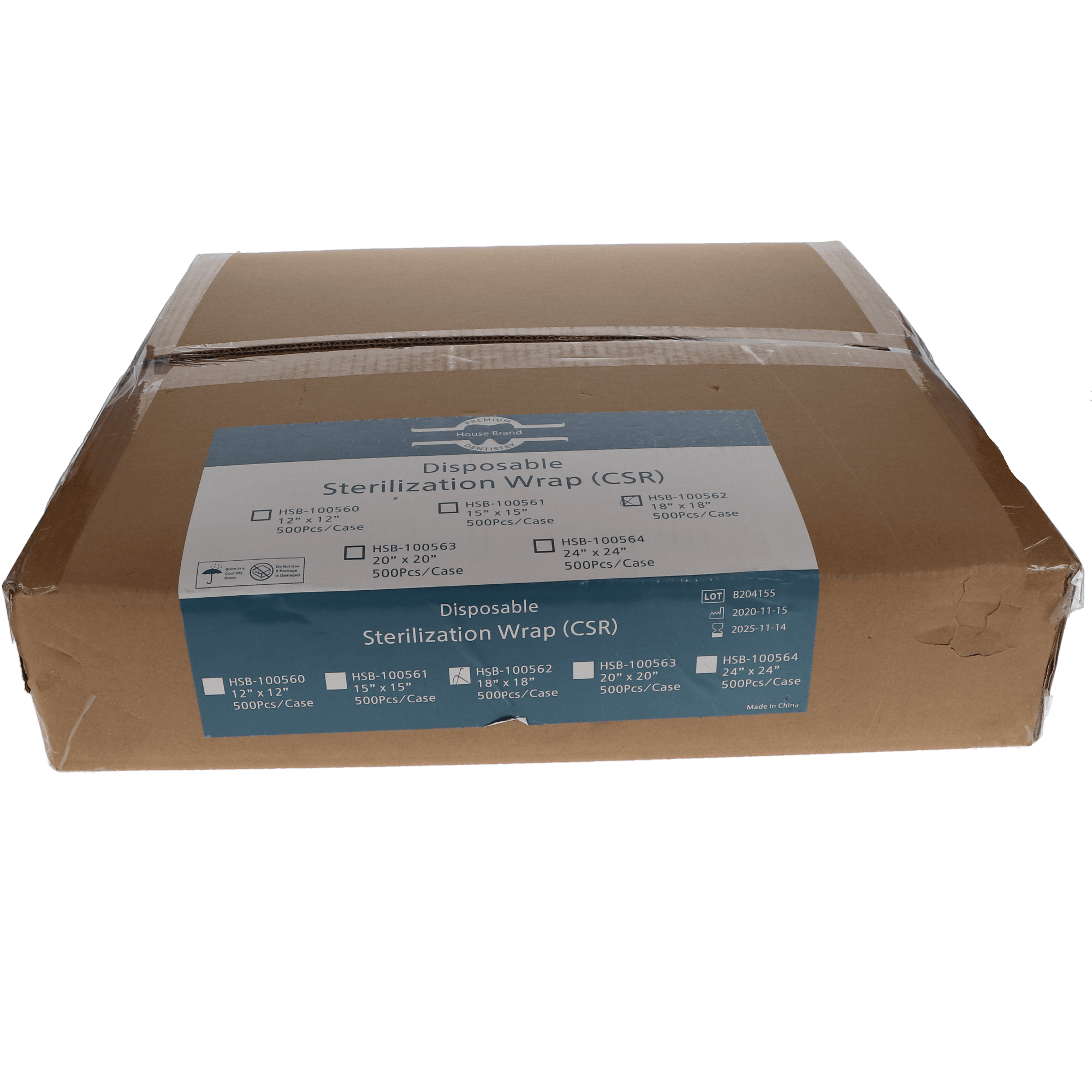 CSR Sterilization Wraps, 18 x 18 in, 100/Pk, 100562-LS thumbnail 4