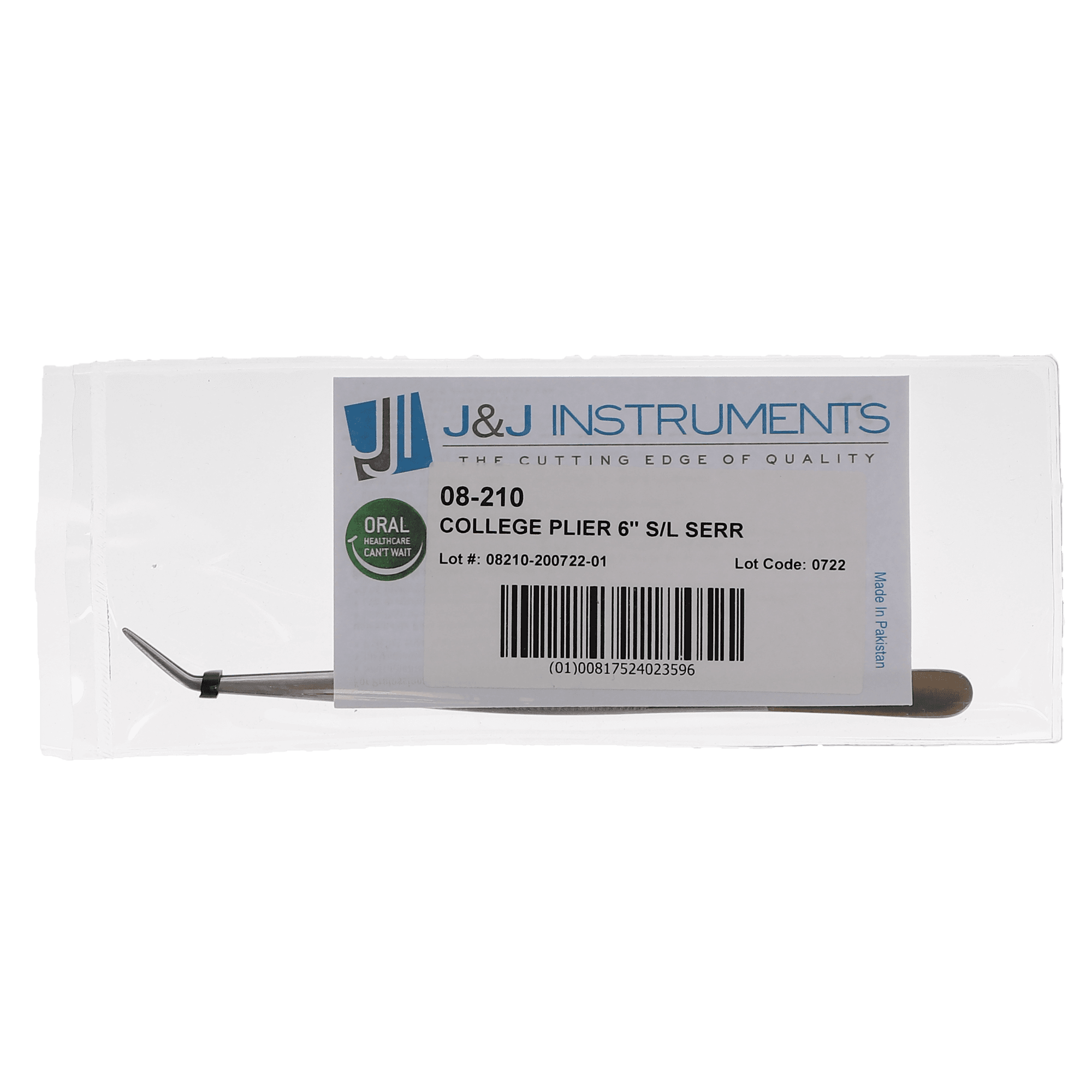 College Plier with Lock, Serrated Jaw, 08-210 thumbnail 4