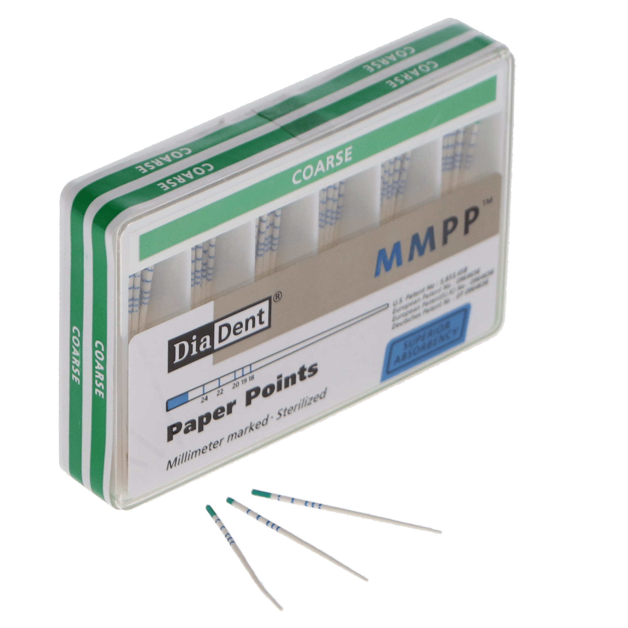 DiaDent Absorbent Paper Points, Spillproof, Coarse, Accessory Size, 200/Pk, MP202-S605 thumbnail 2
