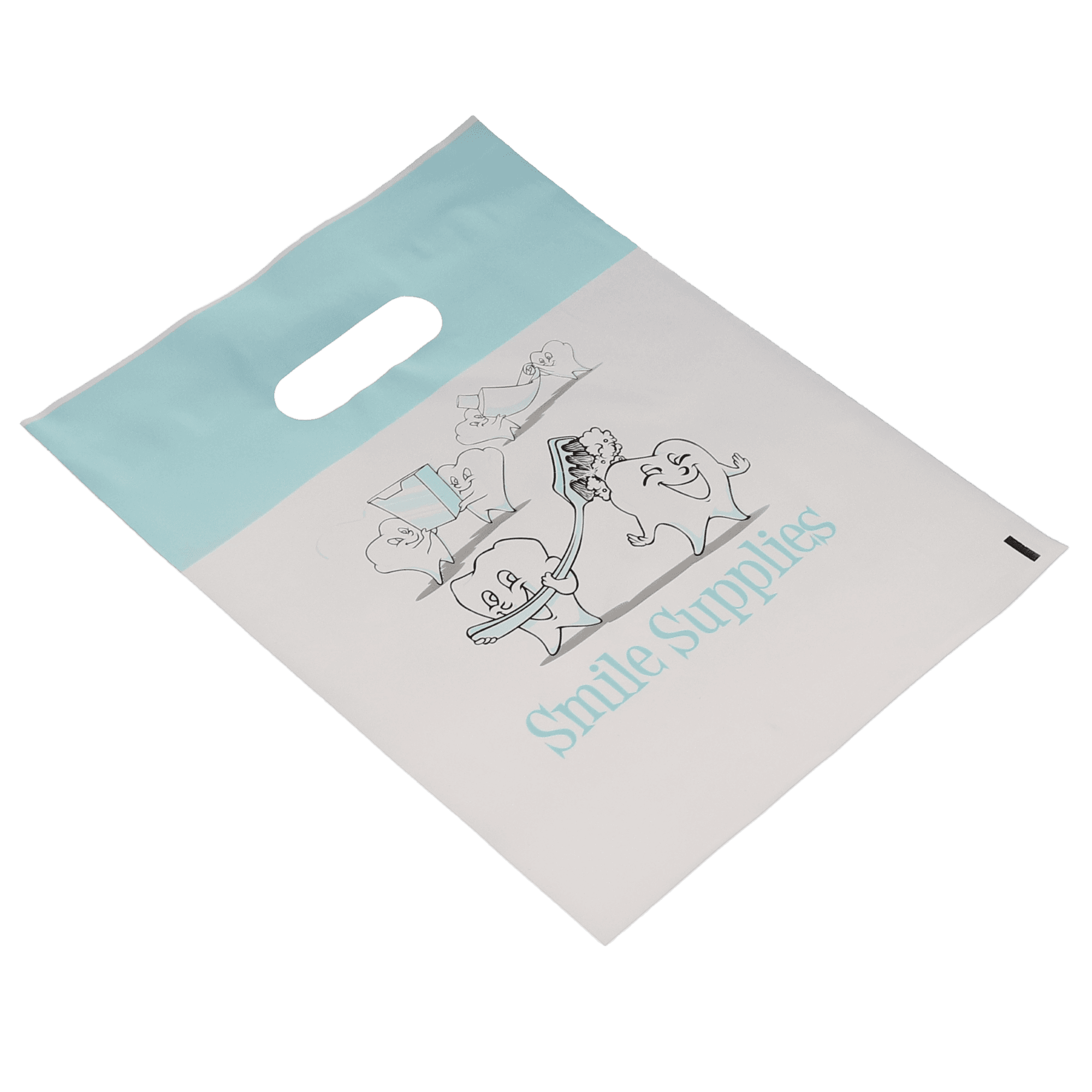 Tooth Supplies Patient Bags, Small, White, 7.5" x 9", 100/Pk, SBG72 thumbnail 3
