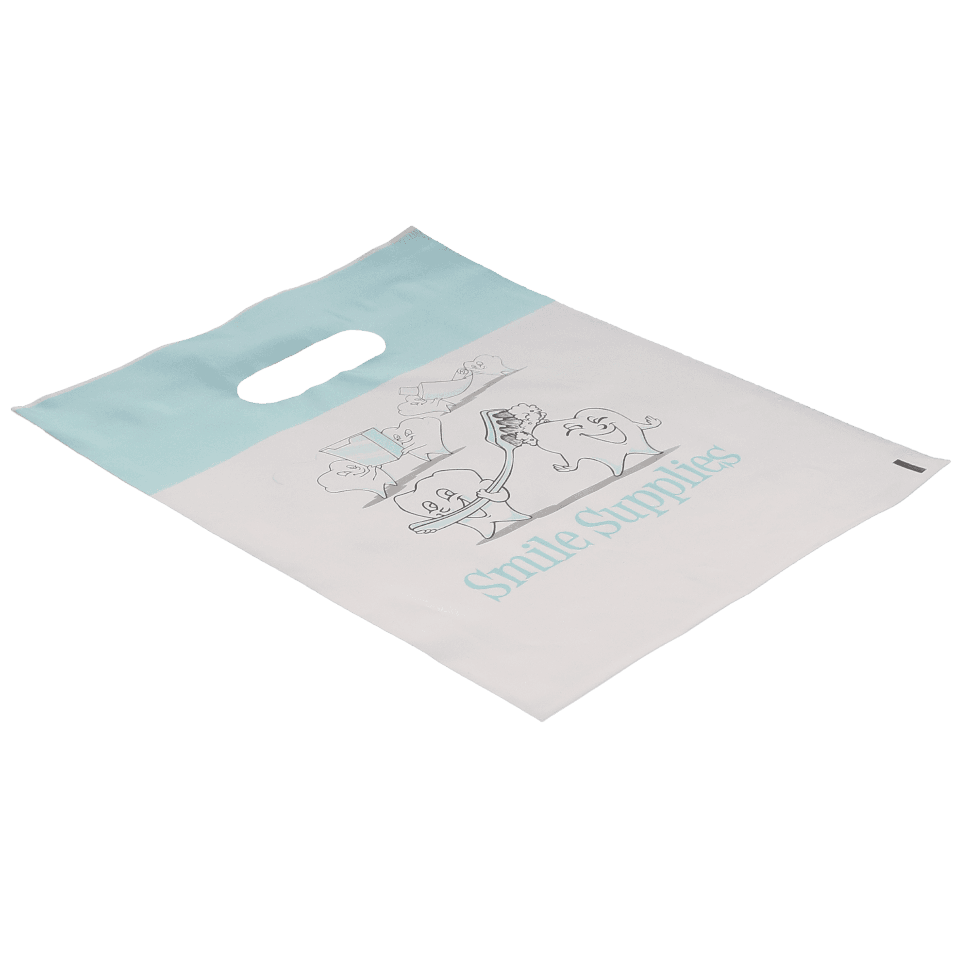 Tooth Supplies Patient Bags, Small, White, 7.5" x 9", 100/Pk, SBG72 thumbnail 4