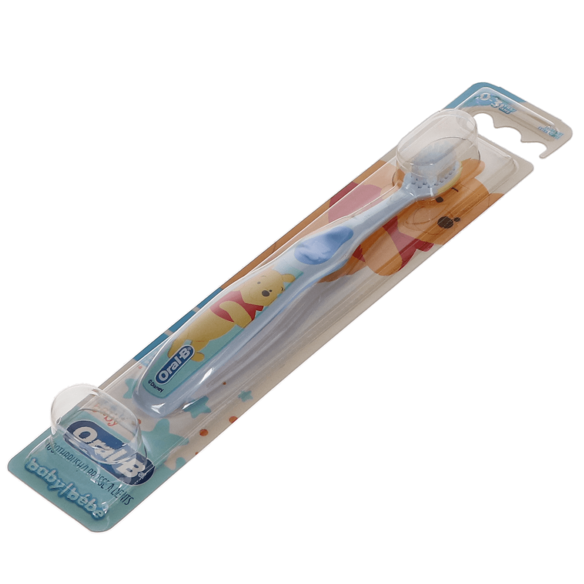 Oral-B Pro-Health Stages Kids Toothbrush, Disney Winnie the Pooh, 4-24 Months, Soft Bristle, 6/Pack, 6830563215 thumbnail 3