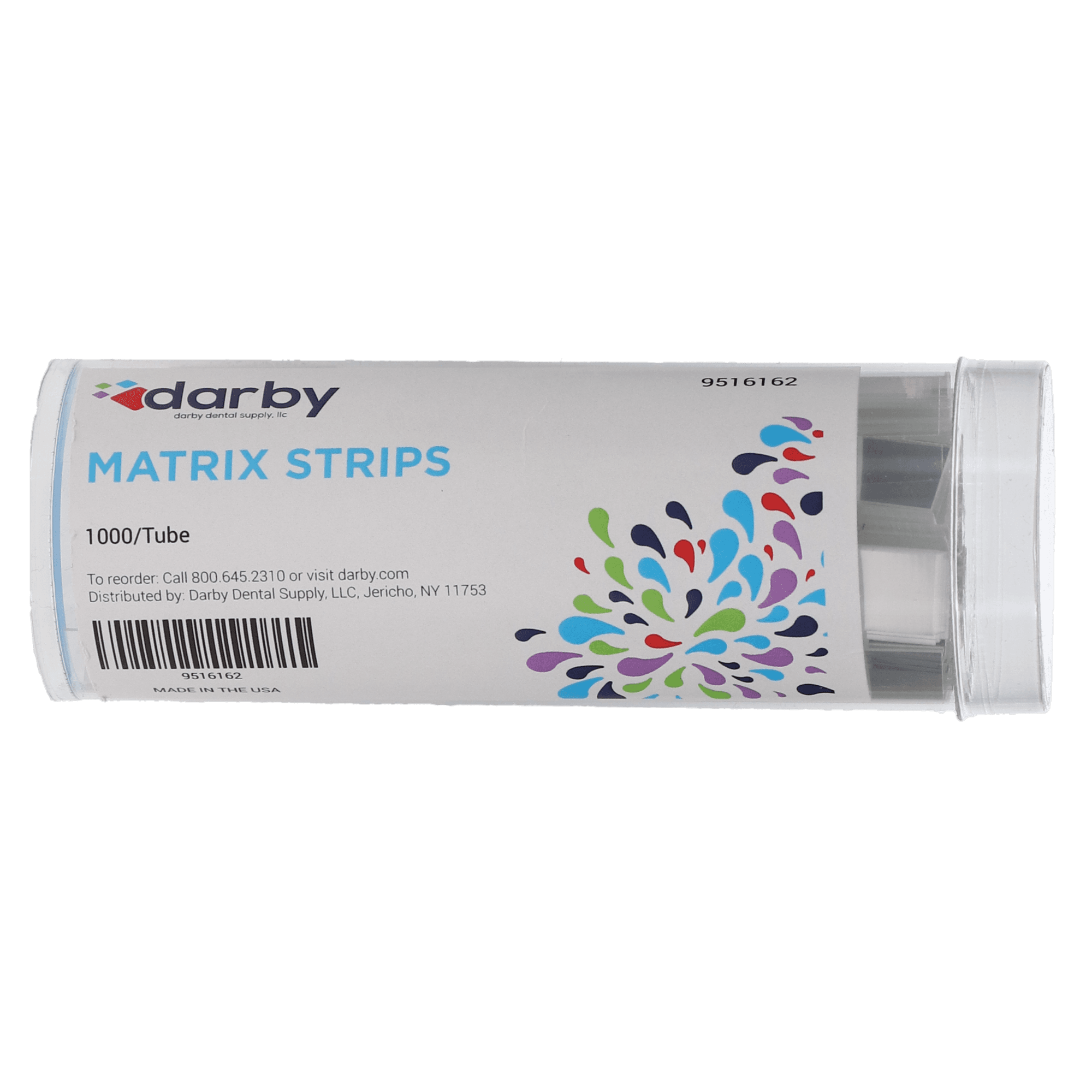 Mylar Matrix Strips, Straight, .002" x .375" x 4", Clear, 1000/Bx thumbnail 4