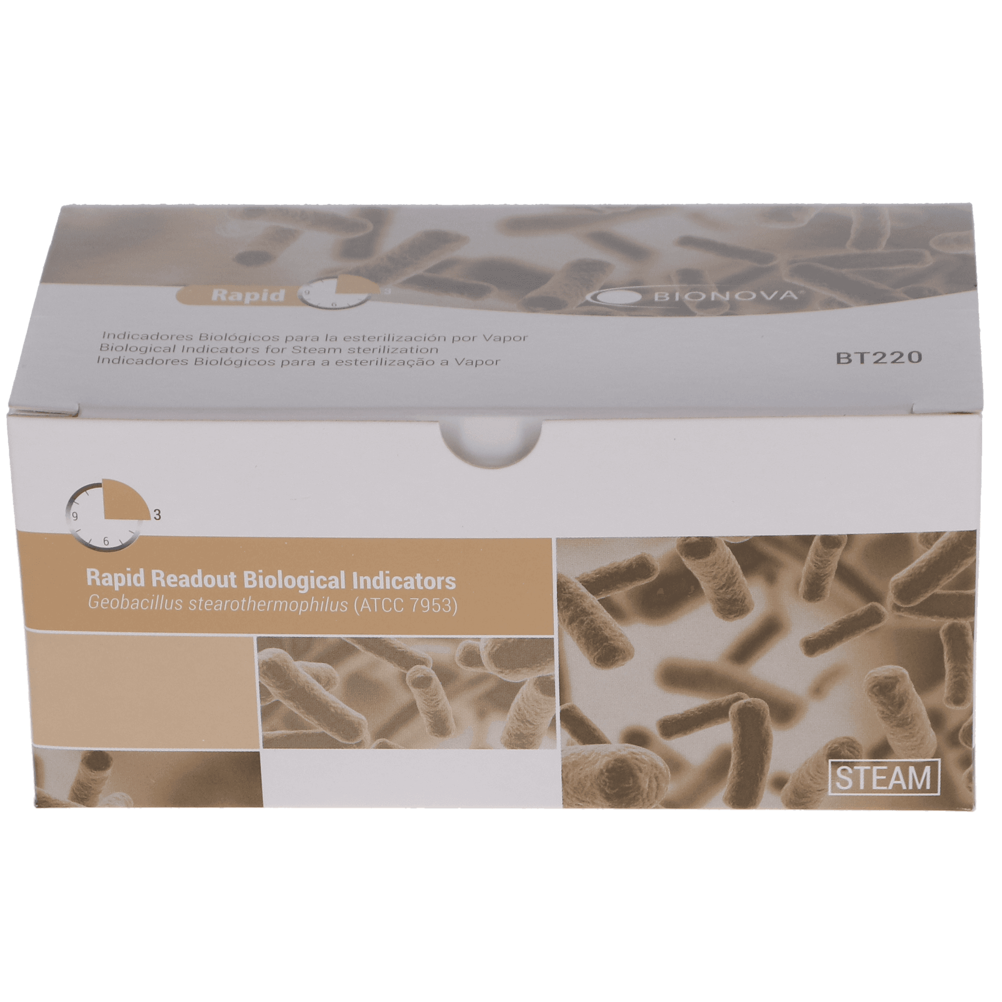 Terragene Biological Indicators, Rapid, 3hr, Brown, 50/Box, BT220 thumbnail 4
