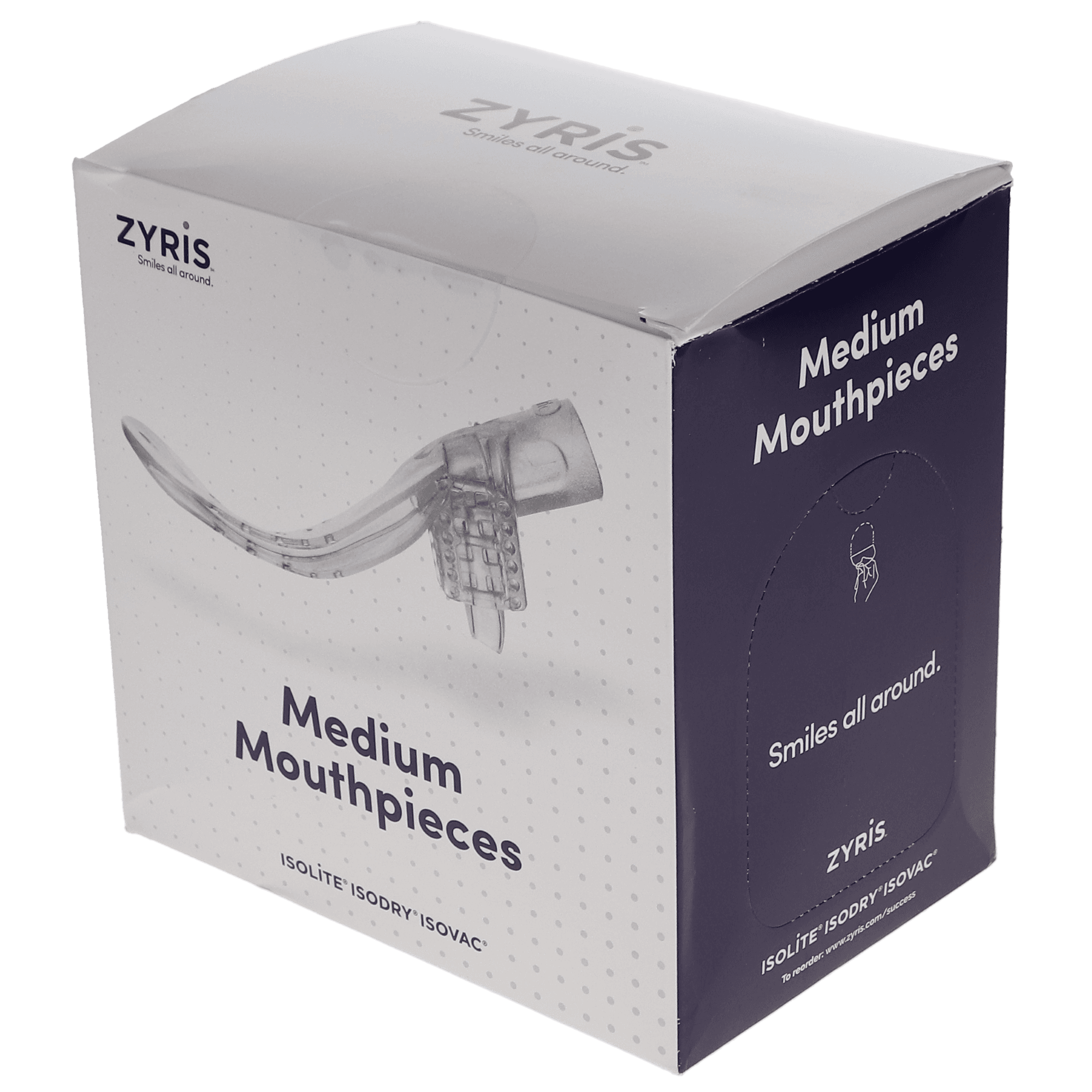 Isolite Posterior Mouthpiece, Medium, Clear, 10/Pack, CIL0701 thumbnail 10