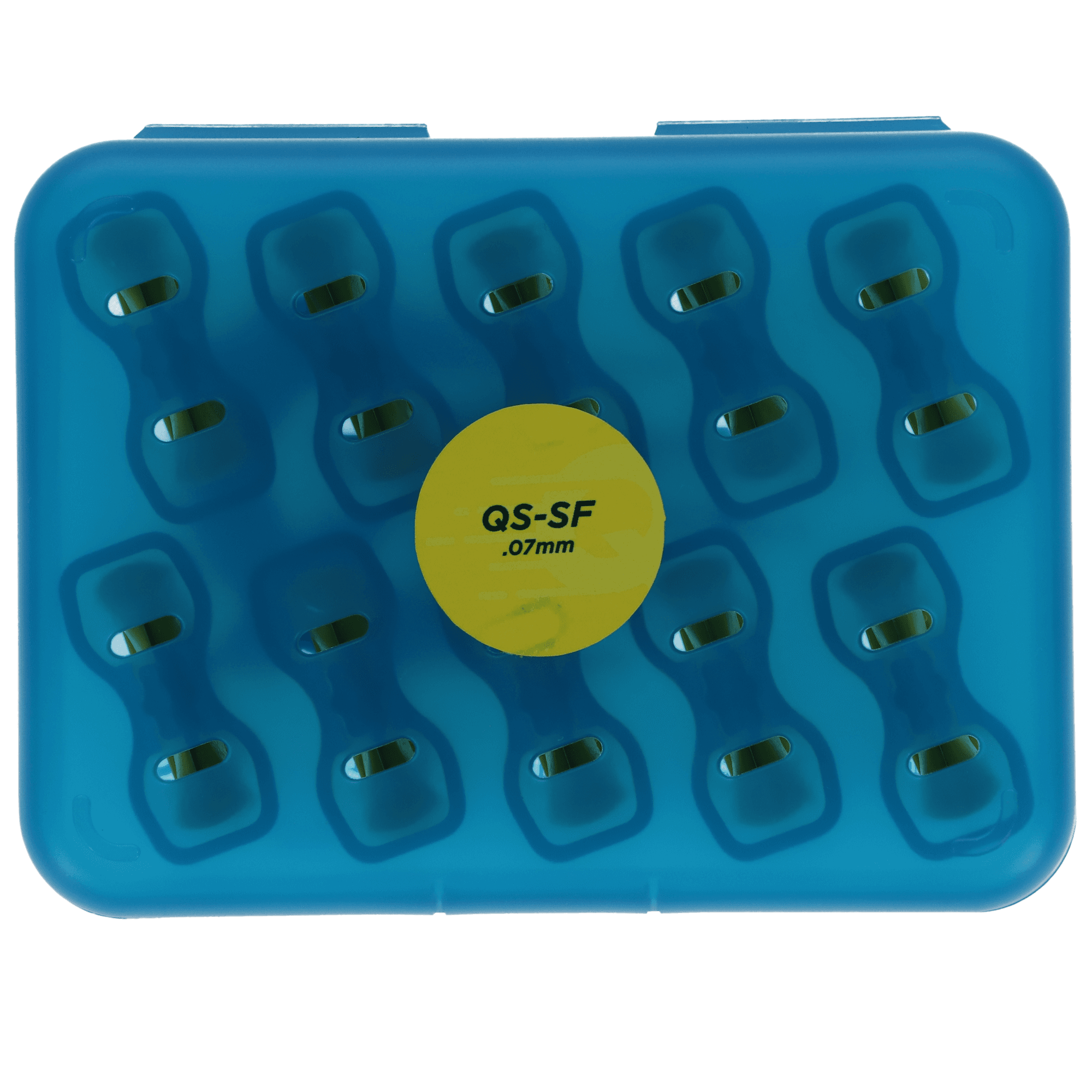 QwikStrip Single-Sided Superfine Finishing Strip, 0.07 mm, Yellow, 10/Pack, QS-SF thumbnail 8