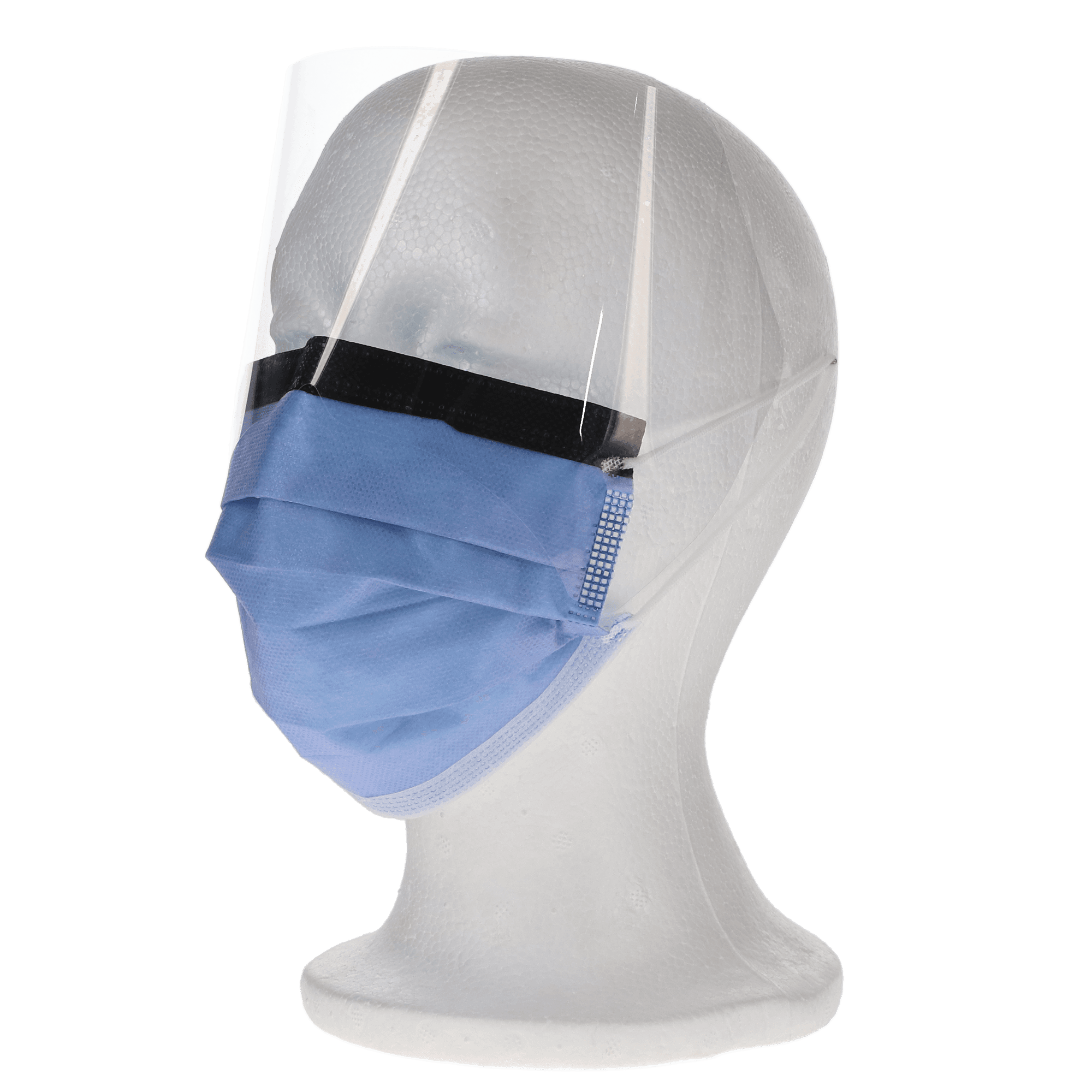 Procedure Ear Loop Face Mask with Visor, Anti-Fog Foam, 25/Pk, PG4-1573 thumbnail 2