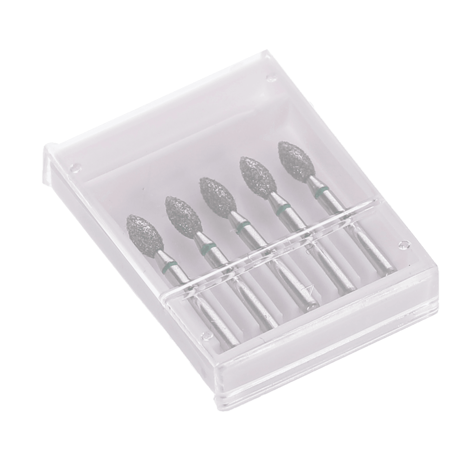 Diamond Burs, FG, Pointed Football, Coarse, Green, 2.3 mm, 368-023C, 5/Pk, C15C thumbnail 5