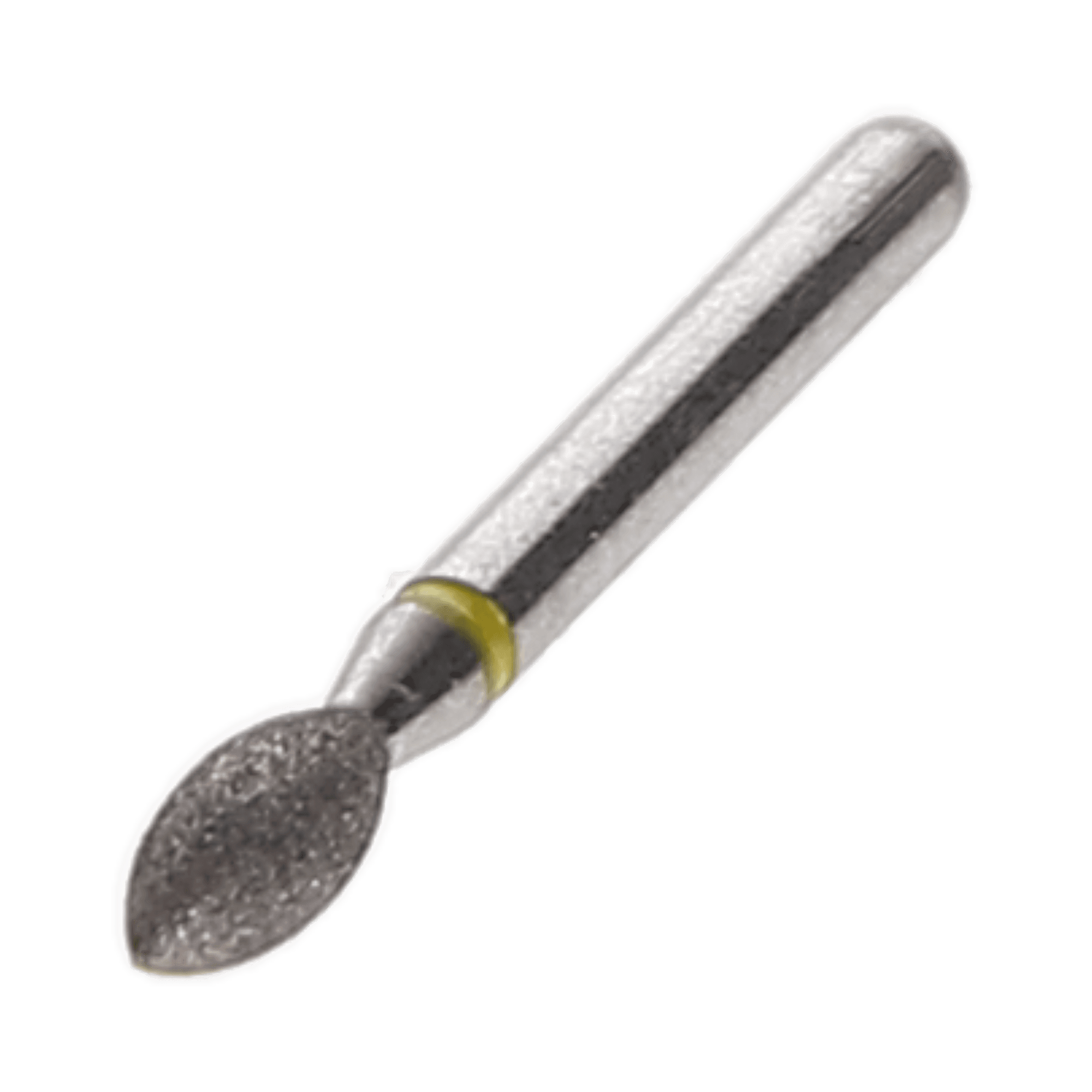Diamond Burs, FG, Football, Super Fine, Yellow, 2.3 mm, 368-023SF, 5/Pk, C15P thumbnail 2