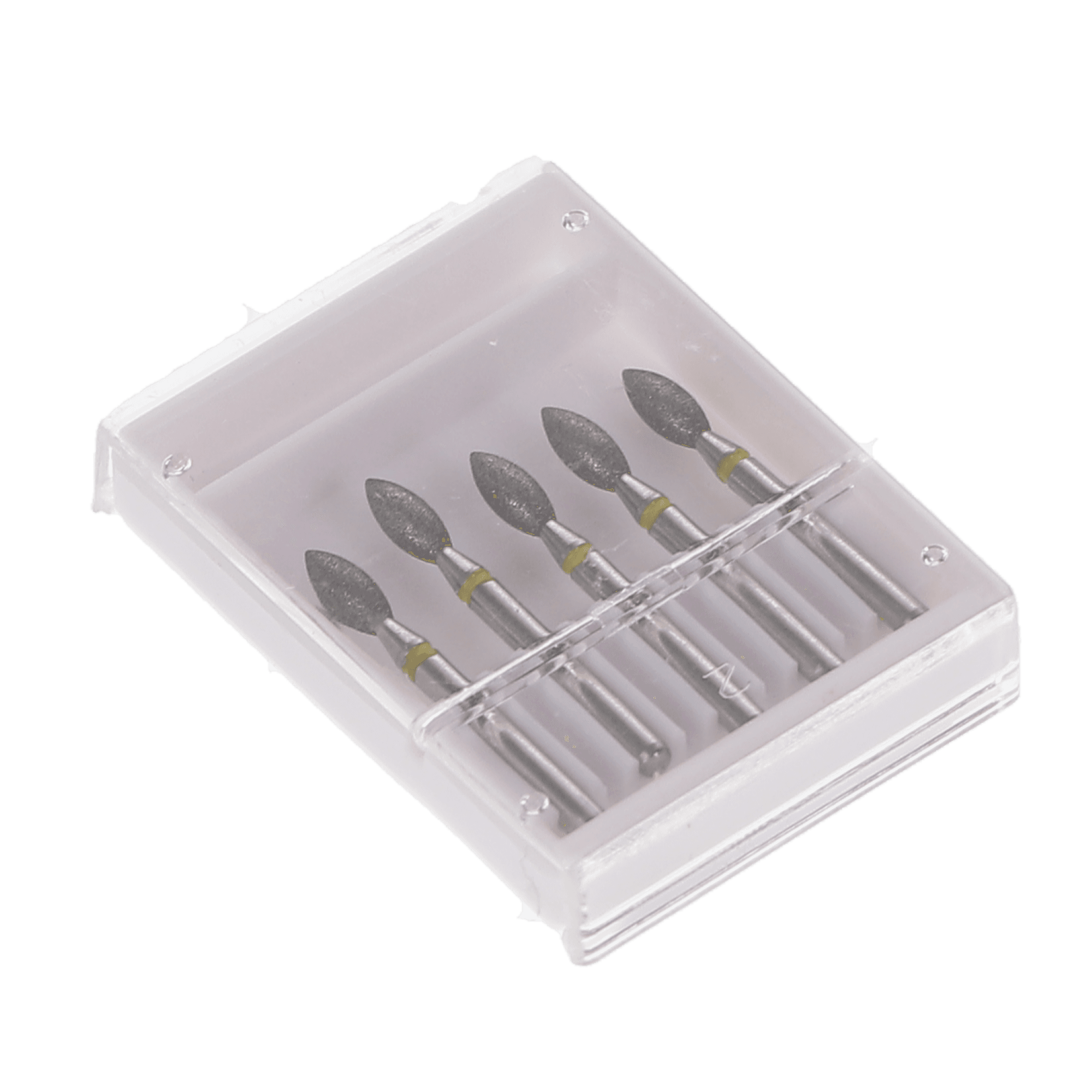 Diamond Burs, FG, Football, Super Fine, Yellow, 2.3 mm, 368-023SF, 5/Pk, C15P thumbnail 5