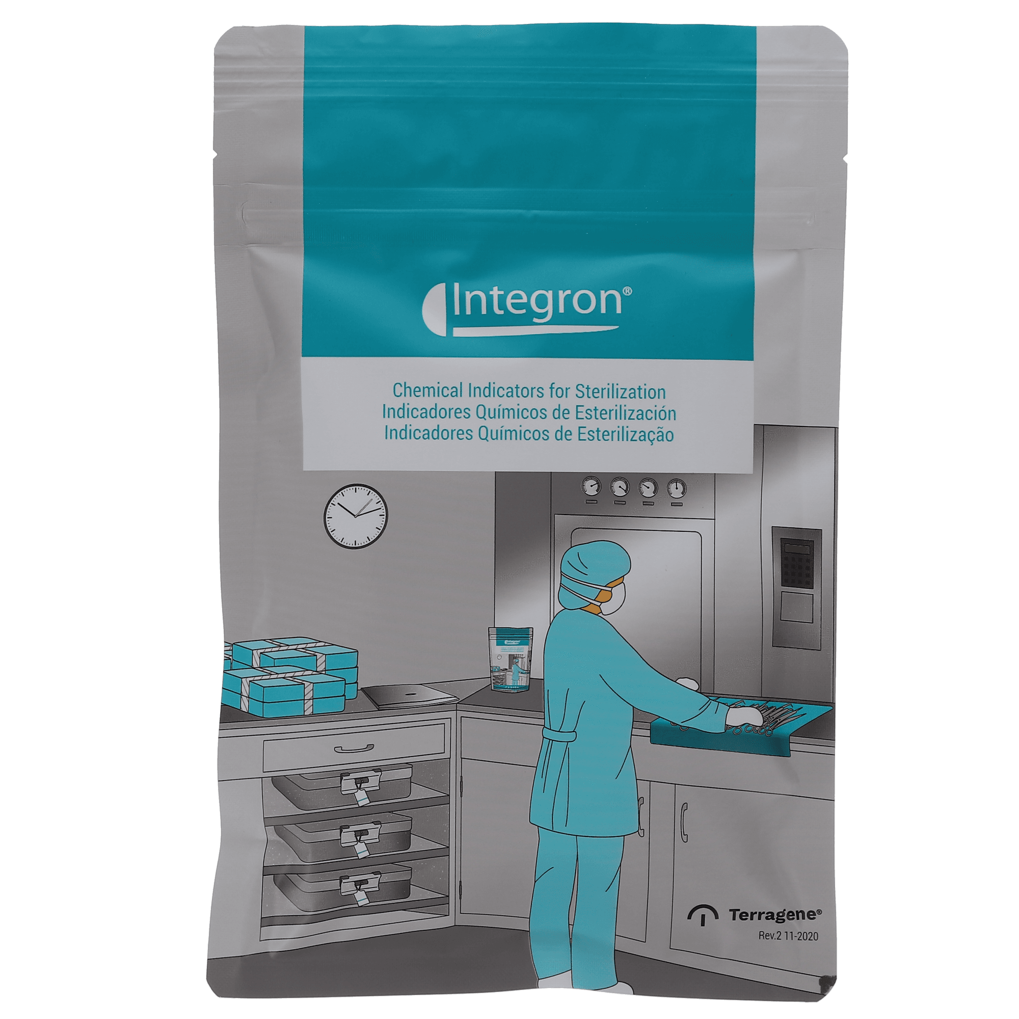 Terragene Integron Class 5 Chemical Steam Integrators, 200/Pack thumbnail 4
