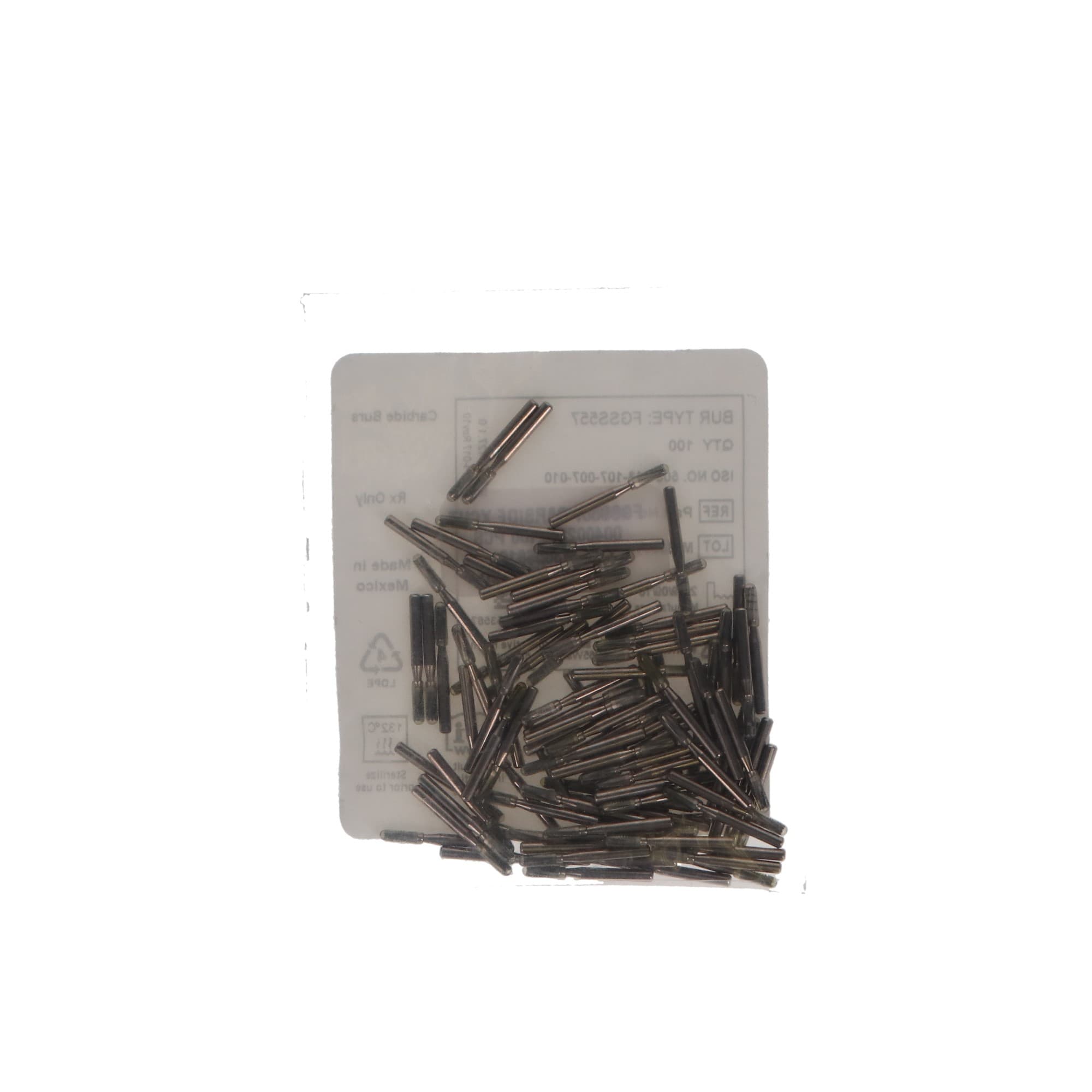Midwest Carbide Bur, FGSS #557, Straight Cross Cut Fissure, 1.0 mm, 10/Pk, FGSS557-10 thumbnail 3