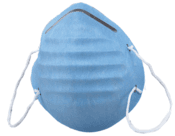 Defend Premium Cone Mask, Blue, 50/Box - Defend - Premium Cone Mask 50/Bx Blue - Image 1