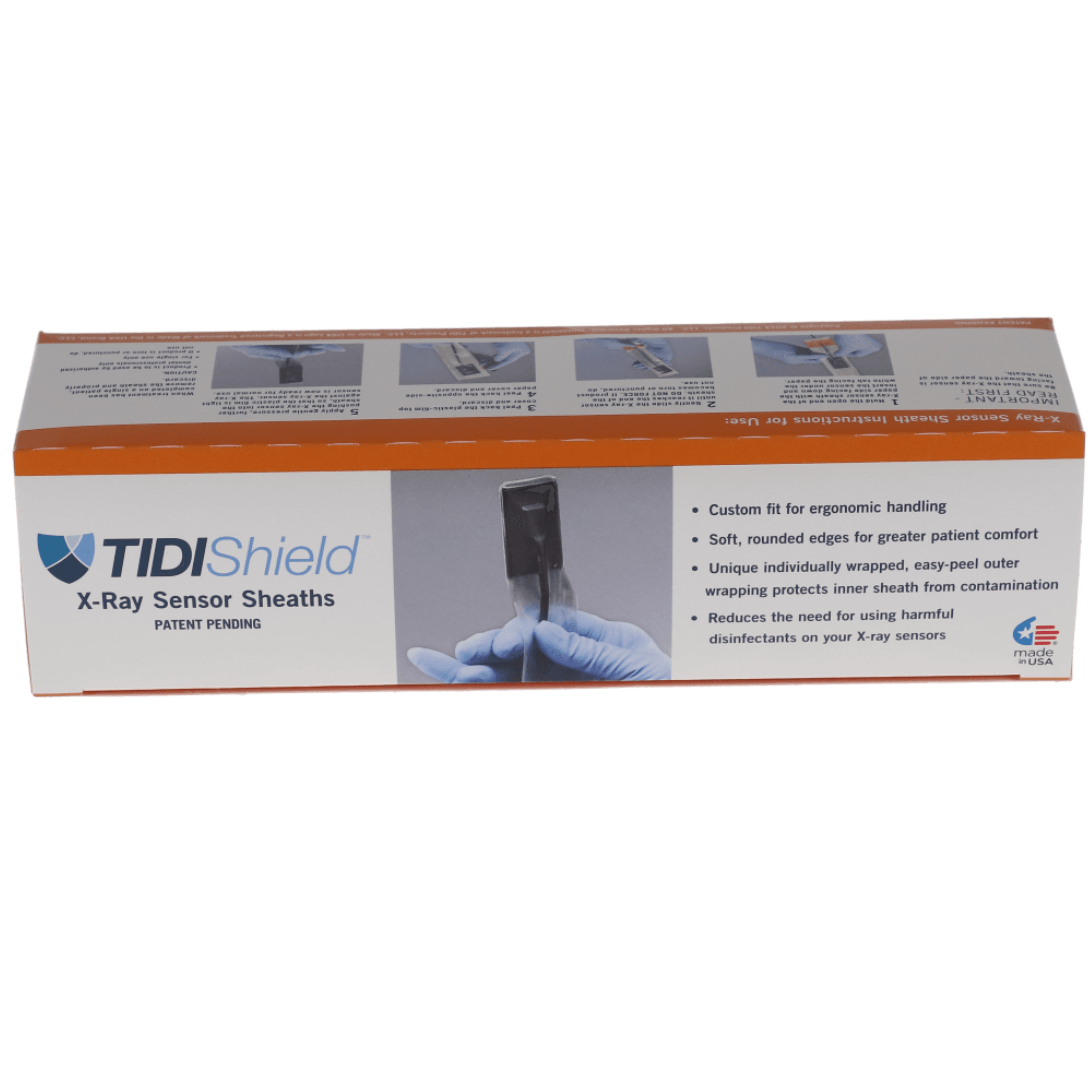 TIDIShield X-Ray Sensor Sheath for Schick CDR Elite, Size 2, 500/Box, 20825 thumbnail 3