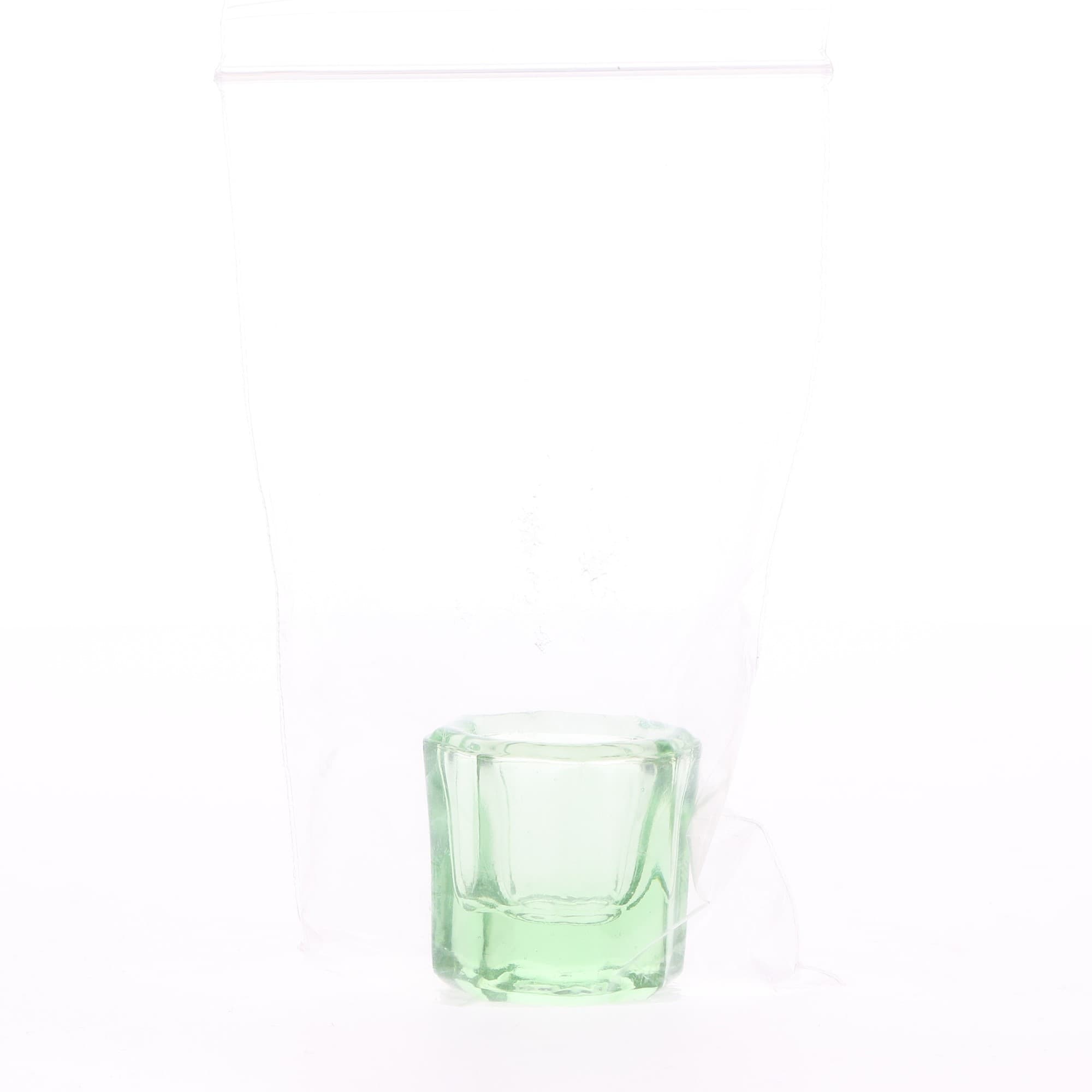 Keystone Glass Dappen Dish, Green, 1/Pk, AC113 thumbnail 2