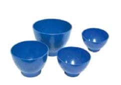 Flexible Silicone Mixing Bowl, 350 ml, Medium, Blue, 1/Pk, AC131 - Mixing Bowl Medium - Image 1