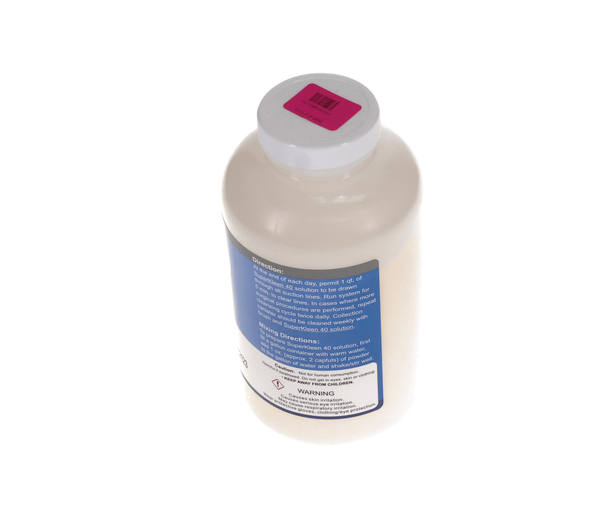 Keystone Optimize Superkleen 40 Evacuation System Cleaner Powder, 32 oz, 1/Pk, 00136 thumbnail 4