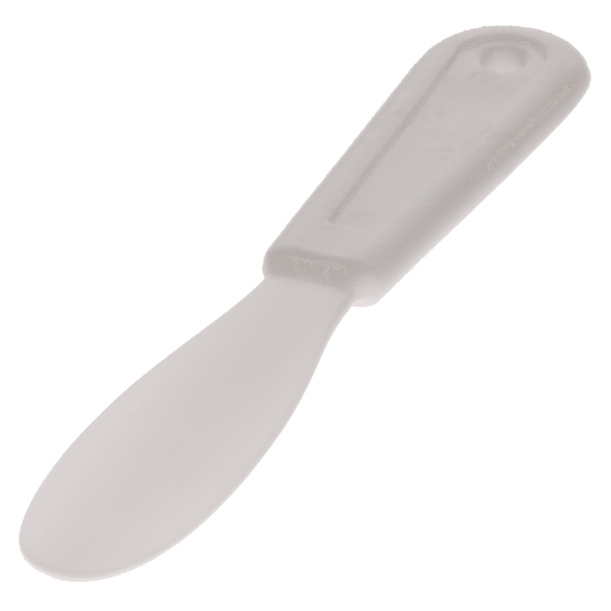 Alginate Spatula, Plastic, Broad Blade, Soft, 7-1/2", White, 1/Pk, IM570 - Alginate Spatula White - Image 1