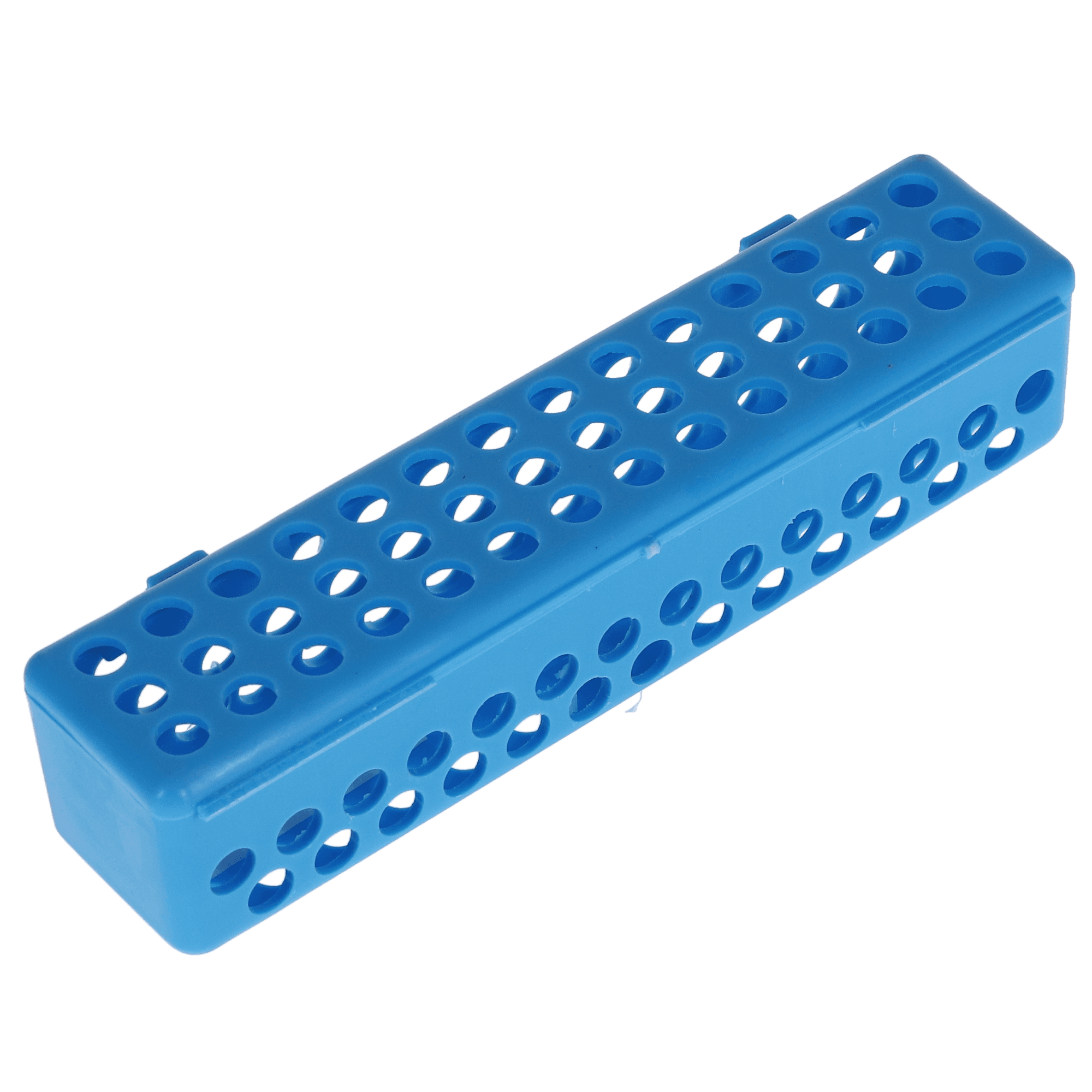 Plasdent Instrument-Steri Container, Neon Blue, 8" x 1-3/4" x 1-3/4", 1/Pk, IN100 thumbnail 2