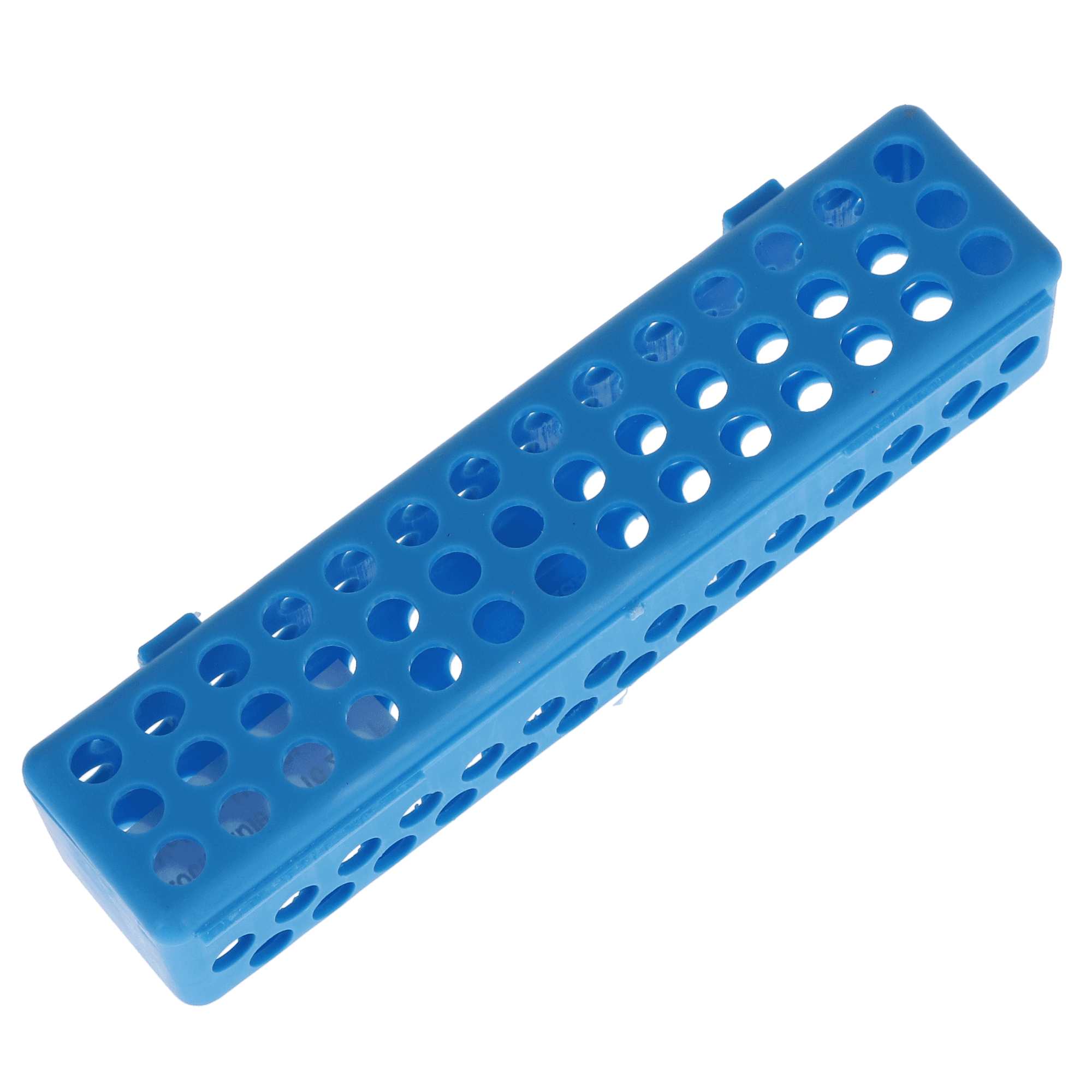 Plasdent Instrument-Steri Container, Neon Blue, 8" x 1-3/4" x 1-3/4", 1/Pk, IN100 thumbnail 3