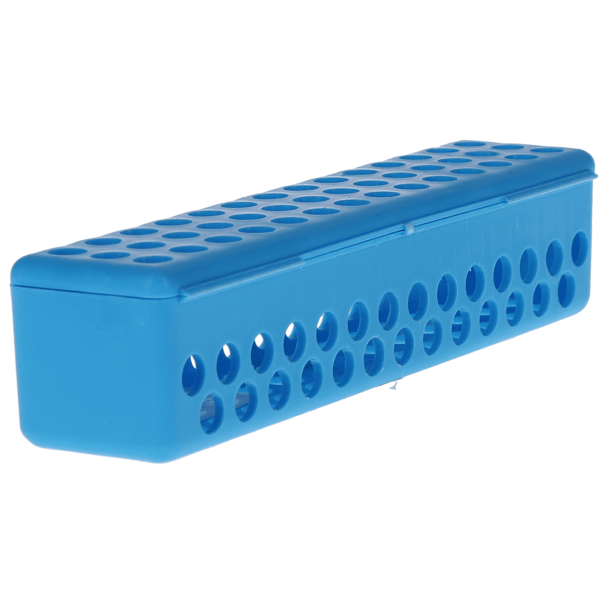 Plasdent Instrument-Steri Container, Neon Blue, 8" x 1-3/4" x 1-3/4", 1/Pk, IN100 thumbnail 4