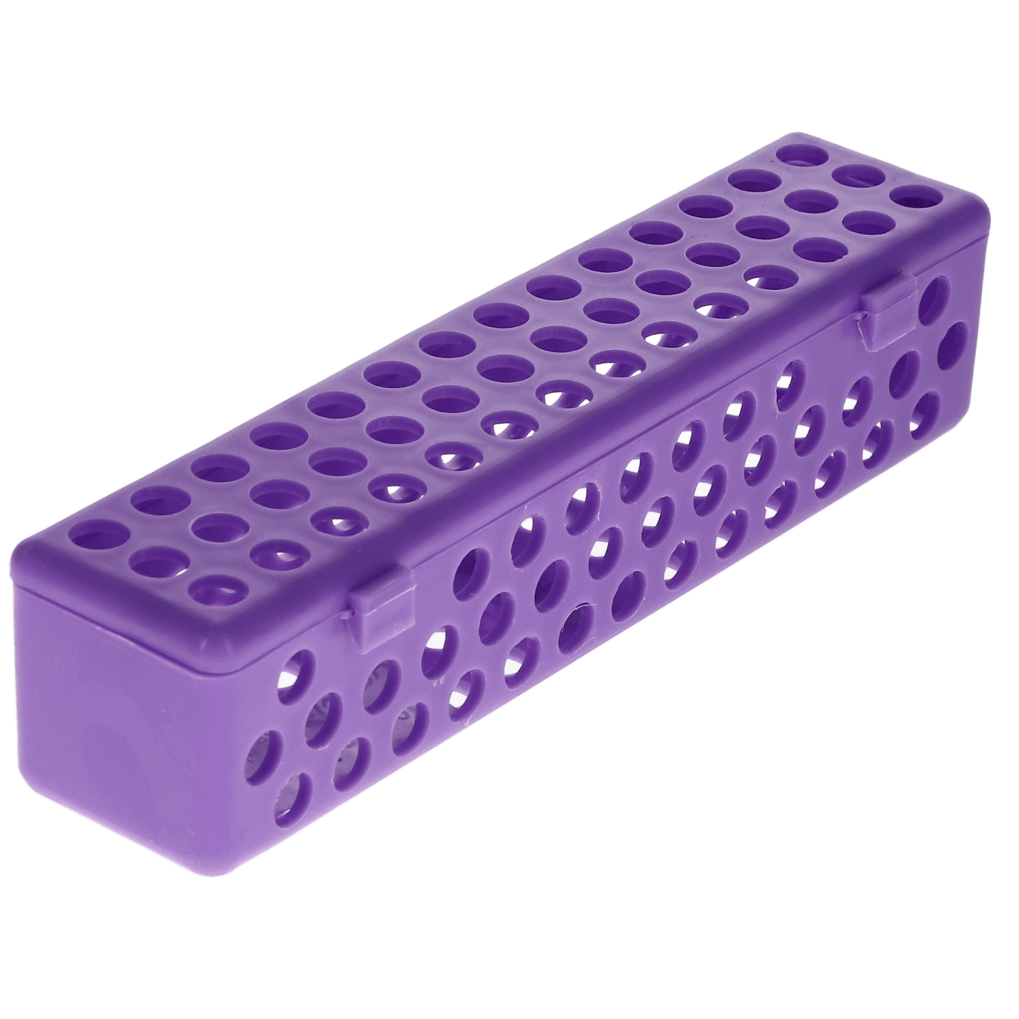Plasdent Instrument-Steri Container, Neon Purple, 8" x 1-3/4" x 1-3/4", IN104 / 203ISC-10N - Instrument-Steri Container Neon Purple, IN104 - Image 1