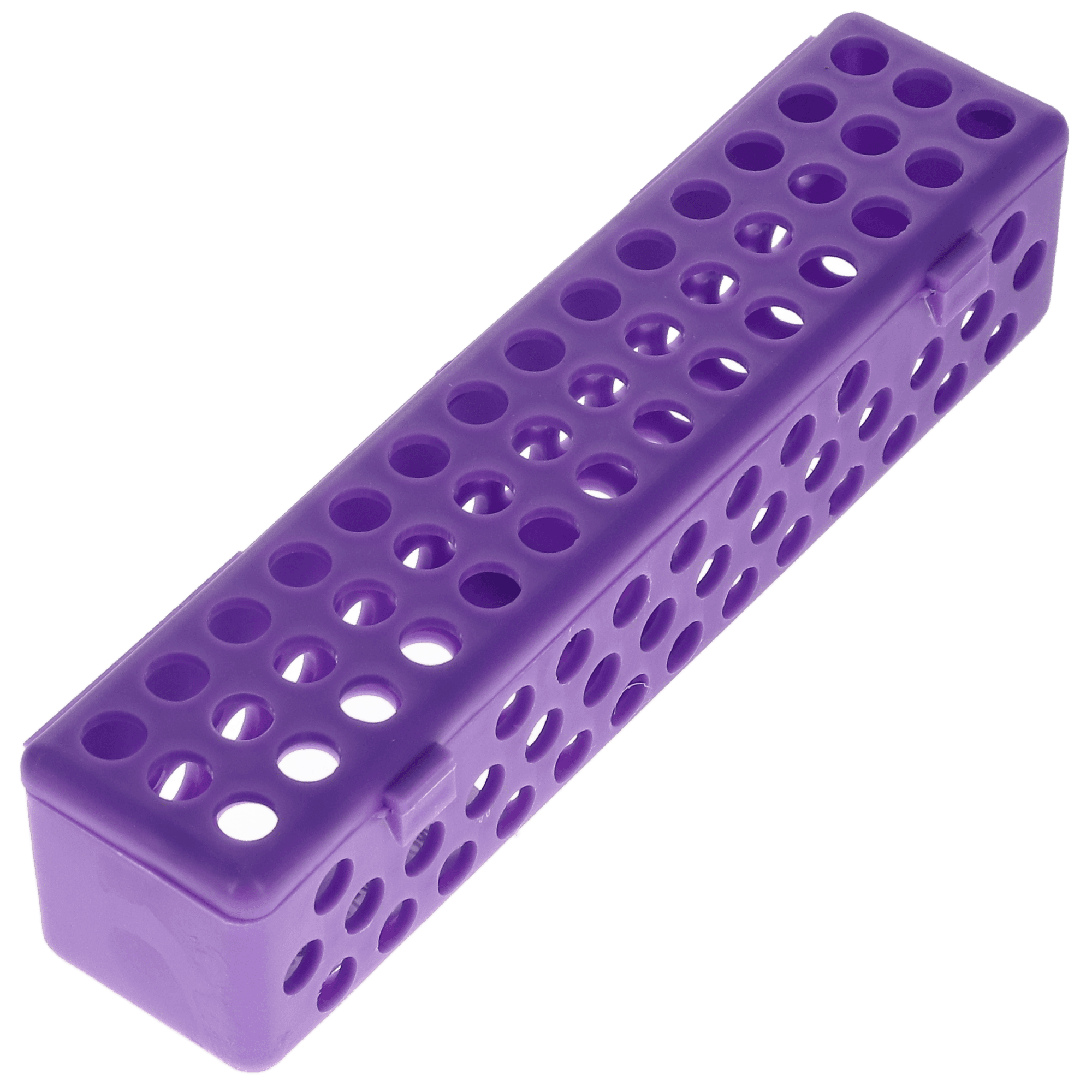 Plasdent Instrument-Steri Container, Neon Purple, 8" x 1-3/4" x 1-3/4", IN104 / 203ISC-10N thumbnail 2