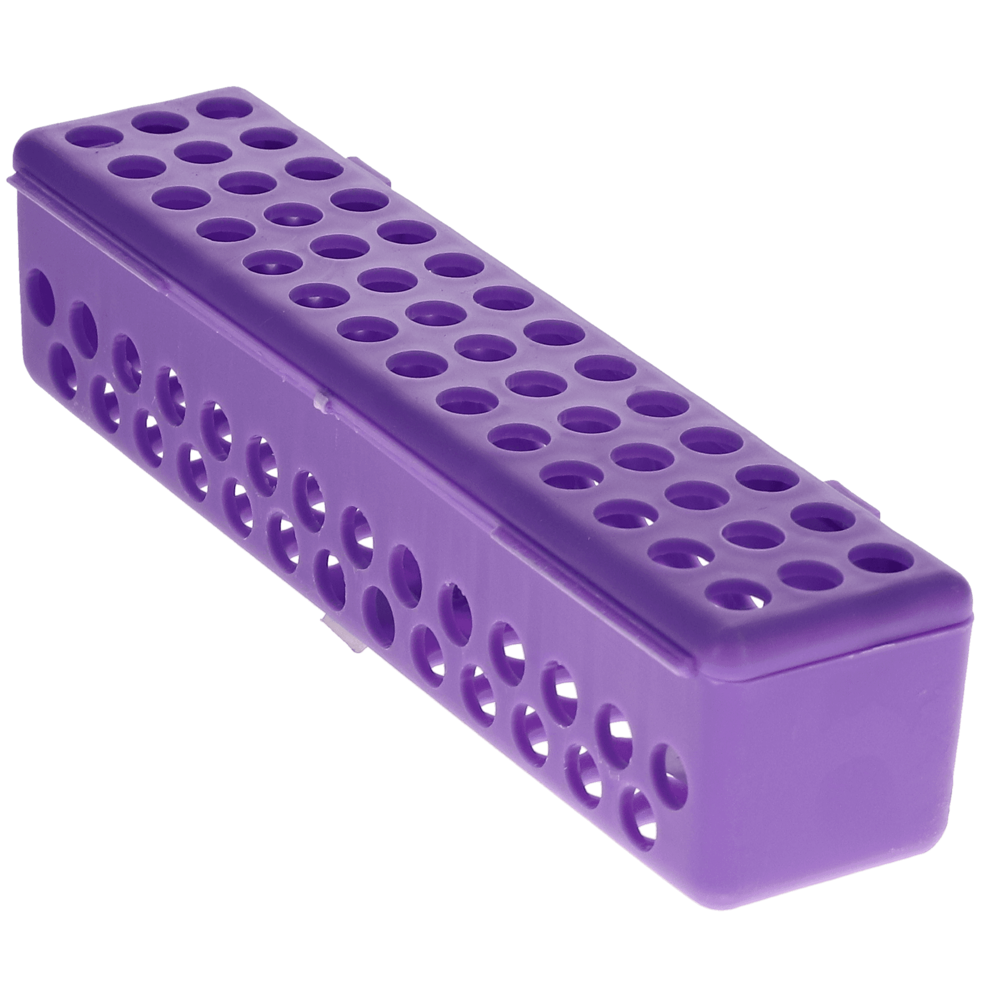 Plasdent Instrument-Steri Container, Neon Purple, 8" x 1-3/4" x 1-3/4", IN104 / 203ISC-10N thumbnail 3
