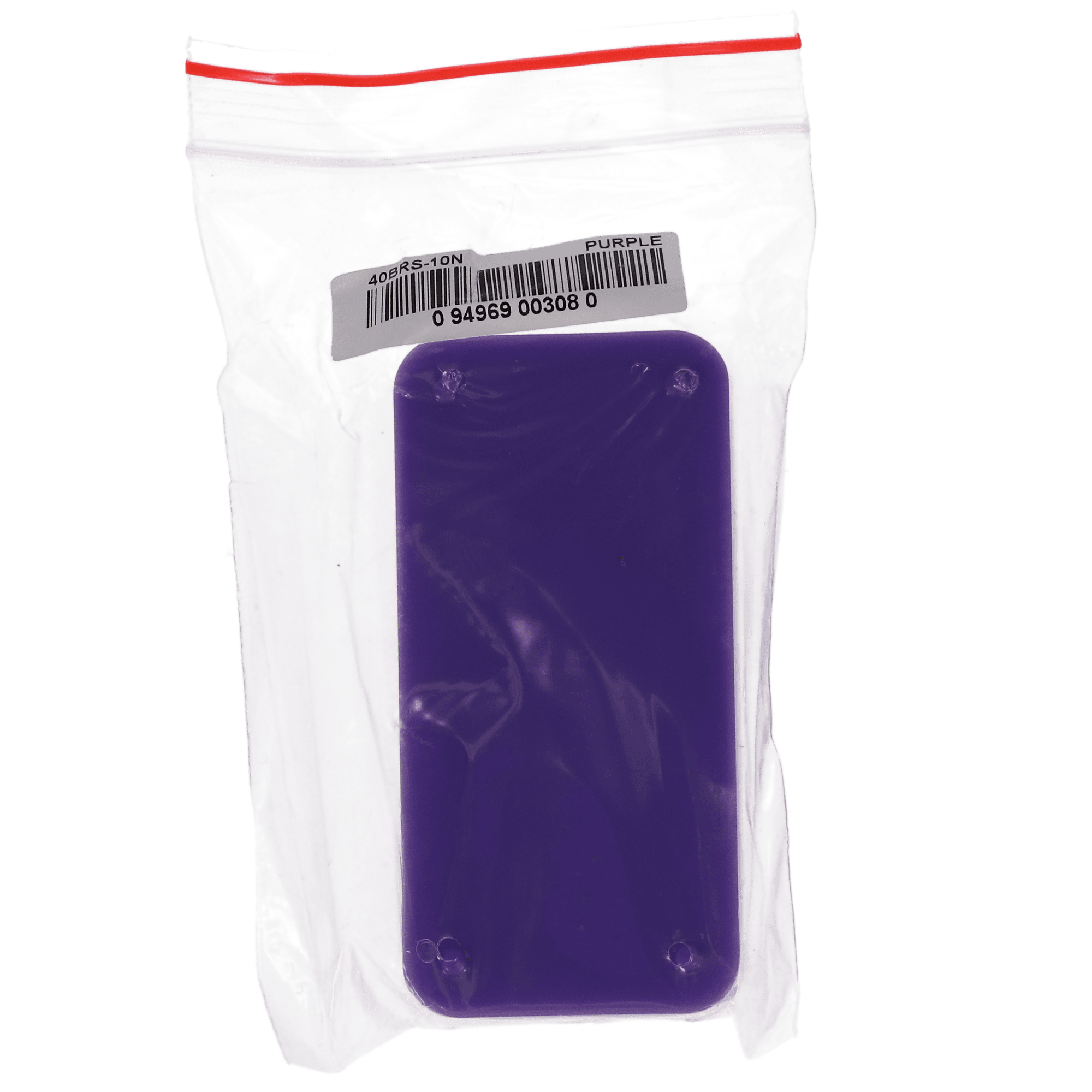 Magnetic Bur Block, 14-Hole, Rectangular, Neon Purple, 1/Pk, OR416 thumbnail 4