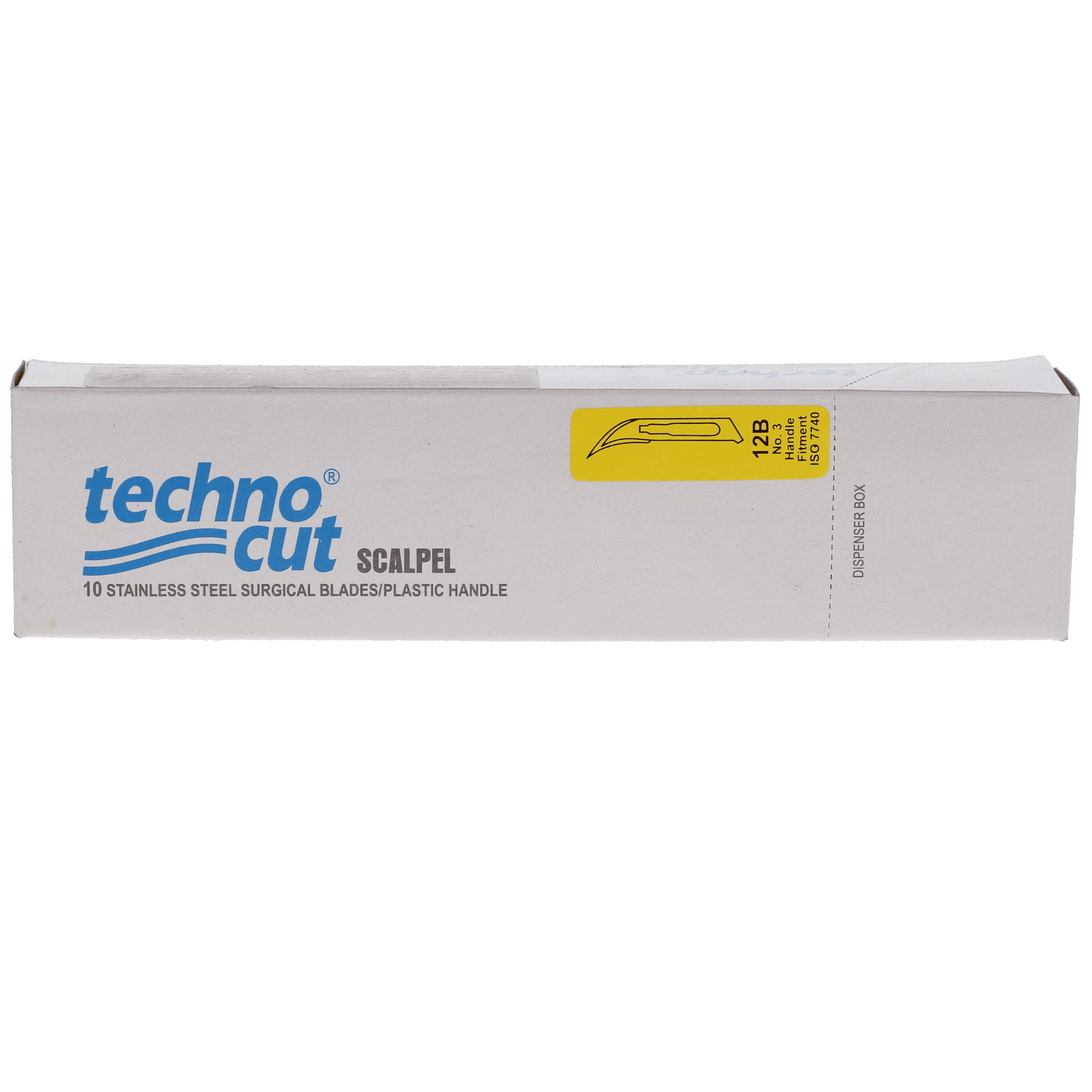 Myco Medical Disposable Scalpel, #12B Blade, Sterile, 10/Pk, SU504 thumbnail 4