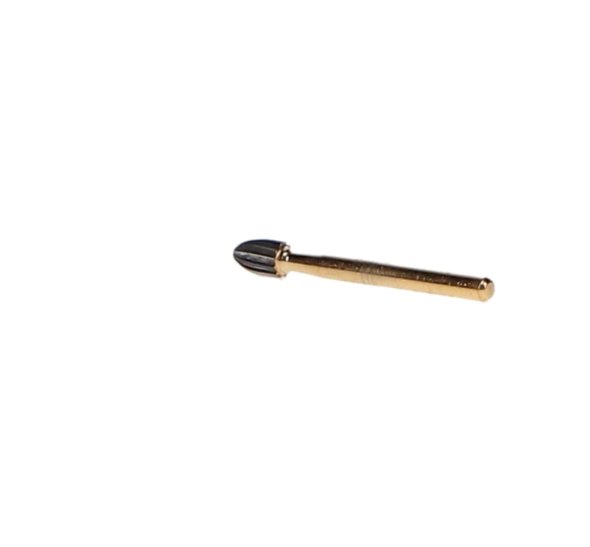 Strauss & Company 12-Blade Trimming & Finishing Carbide Bur, FG, Egg, #7408, 5/Pk, TFB7408 thumbnail 2