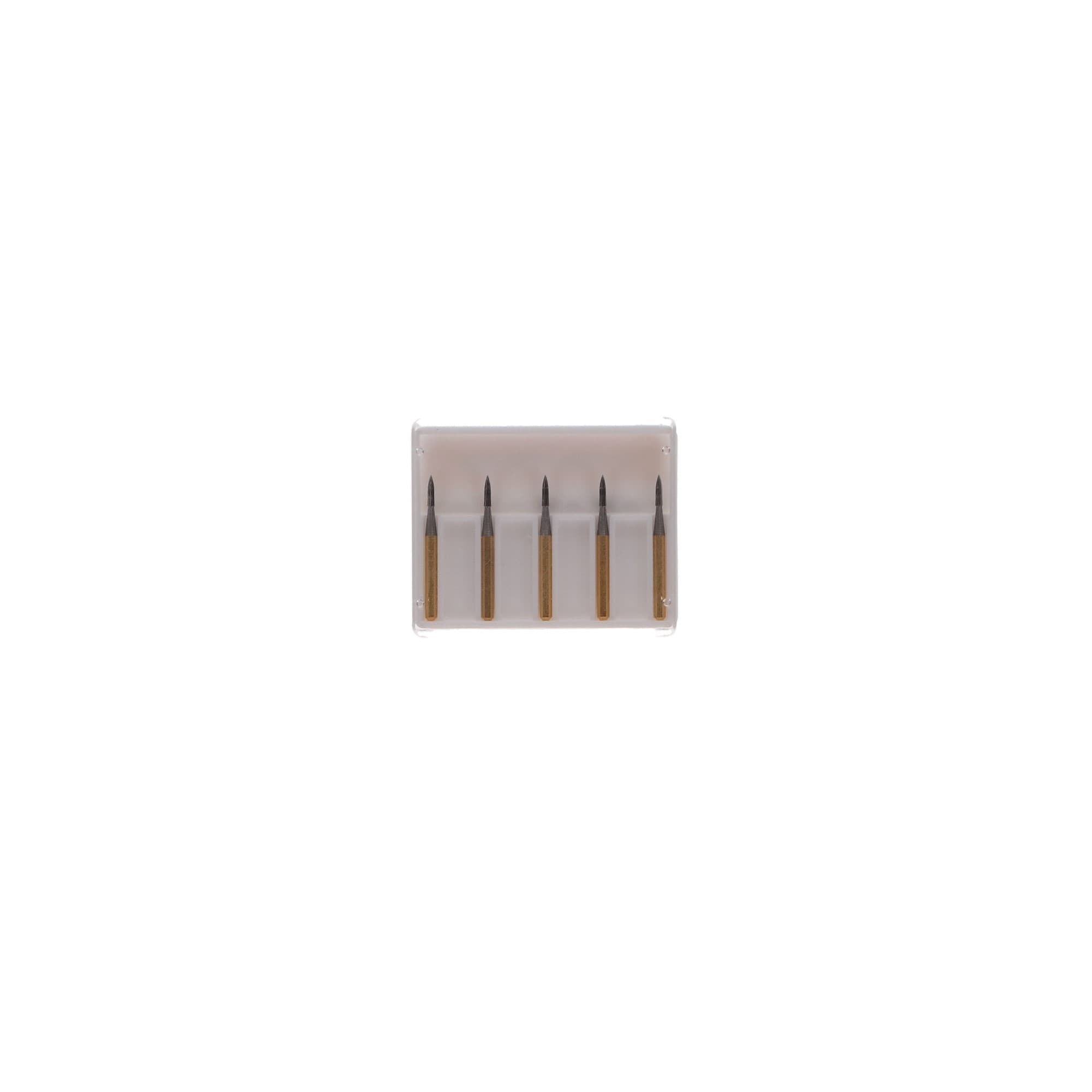 12-Blade Trimming & Finishing Carbide Bur, FG, Needle, #7902, 5/Pk, TFB7902 thumbnail 4