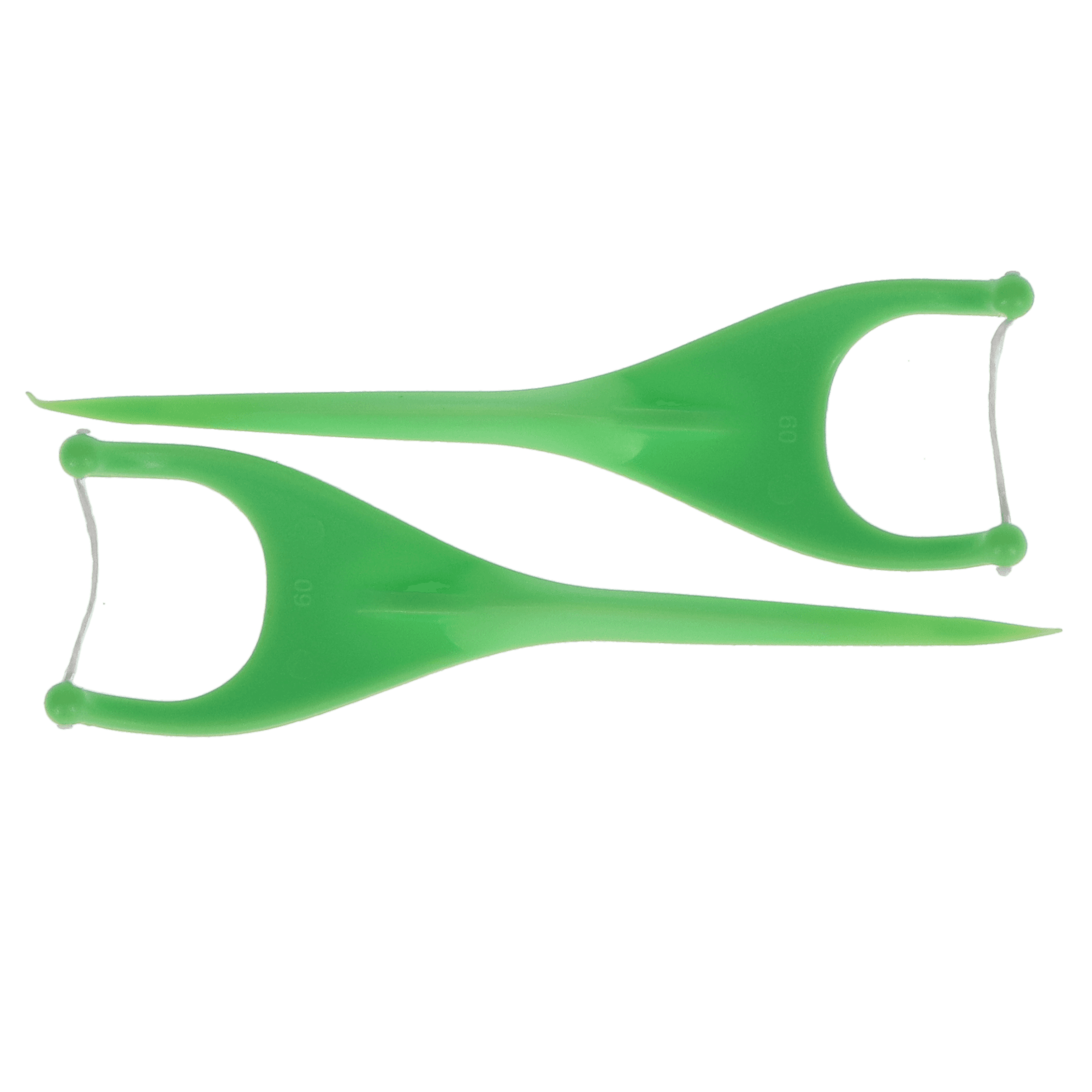 GUM Eez-Thru Angled Flossers, Fresh Mint, 2 Flossers per Pack, 48 Packs per Box, 898PQ thumbnail 5