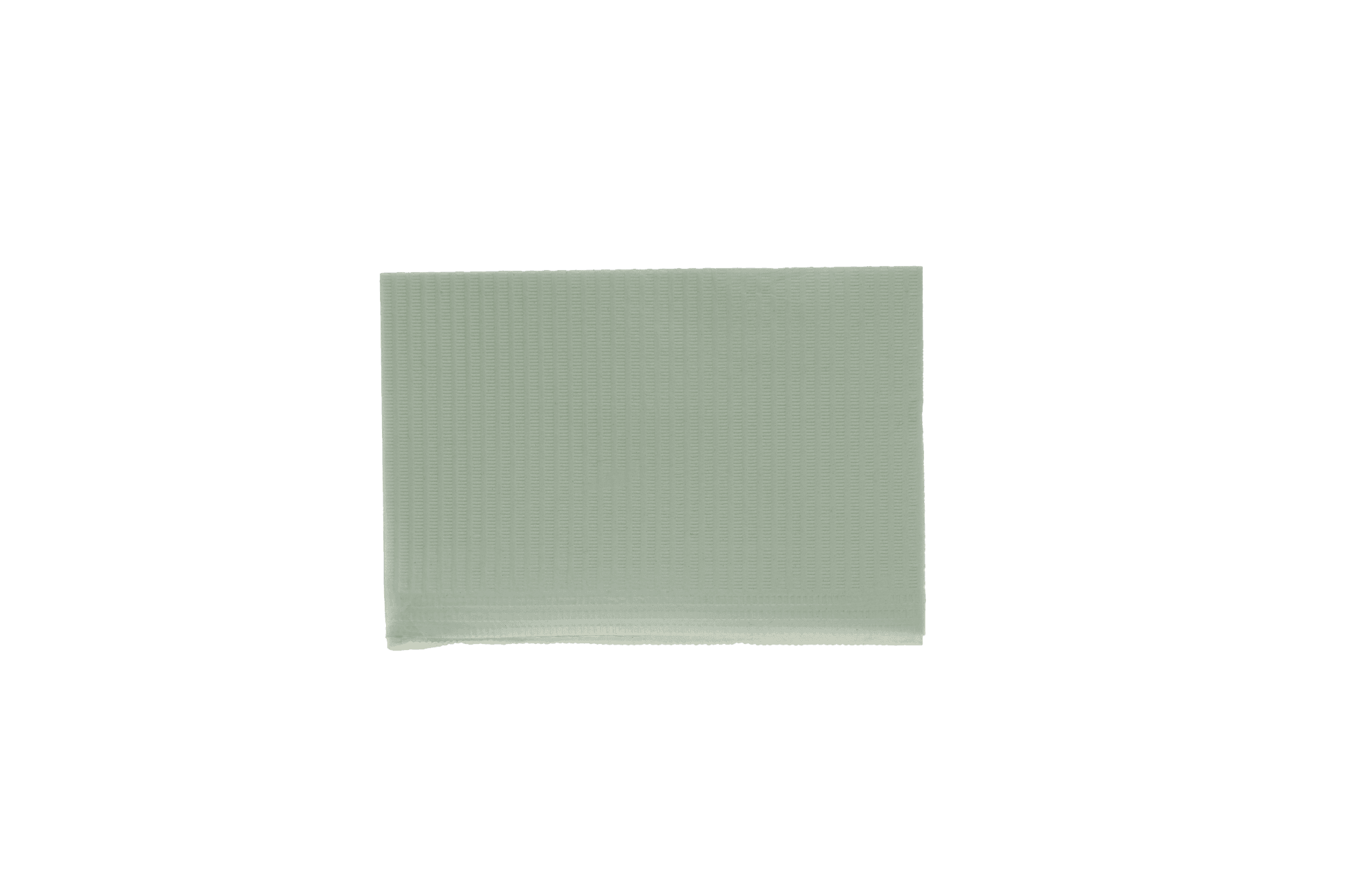 The Essentials 2+1 Ply Disposable Patient Bibs, 13" x 18", Green, 500/Case, B2-GR thumbnail 5