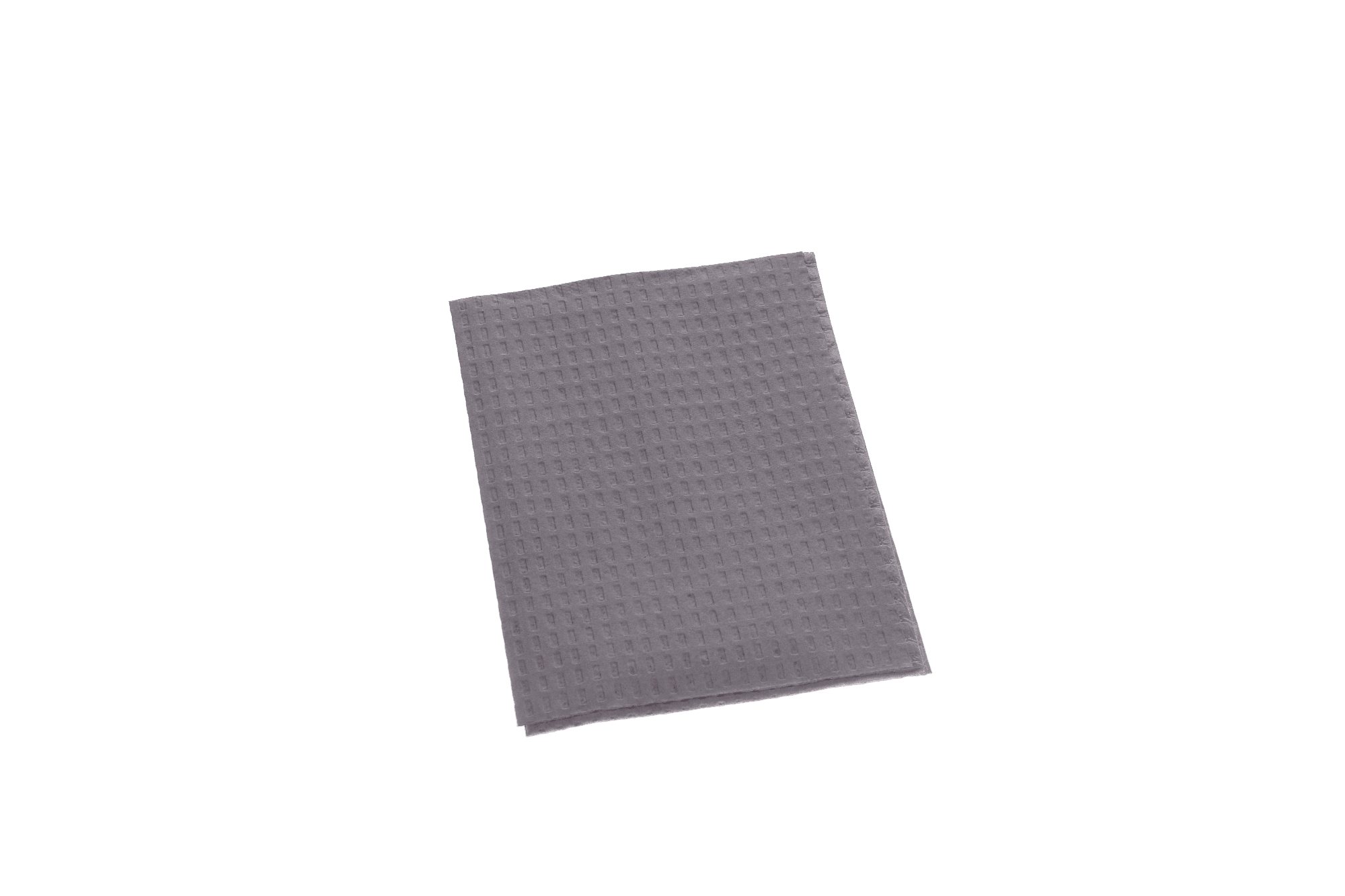 The Essentials Disposable Patient Bibs, 2+1 Ply (2-Ply Cellulose with Poly-Back Film), 13" x 18", Silver/Gray, 500/Case, B2-SG thumbnail 3