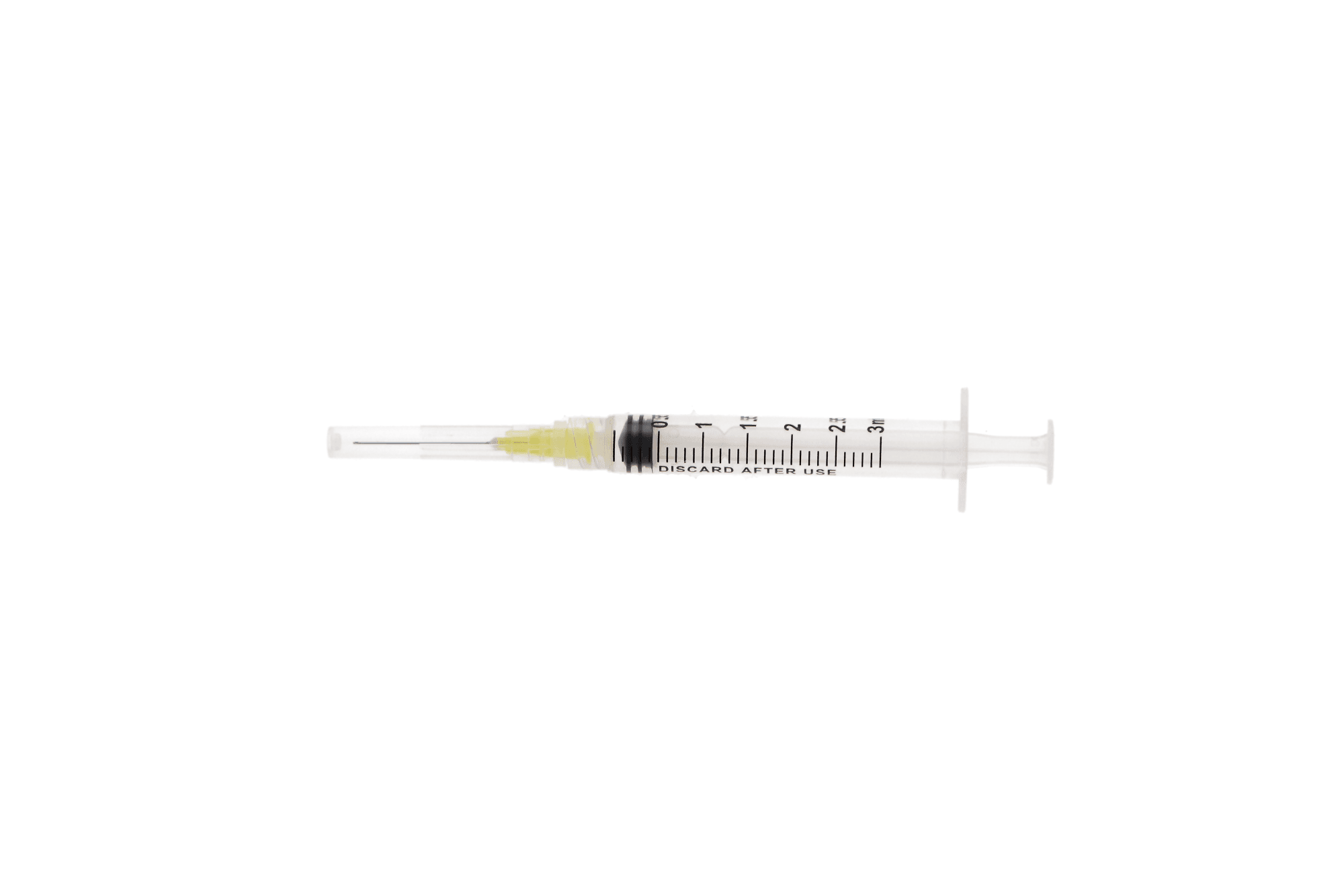 Endo Irrigation Syringes & Side-Vent Closed End Needles, 3 cc, 27 Ga, Yellow, 100/Pk, EN27S - Endo Irrigation Syringes & Side-Vent Closed End Needles, 3 cc, 27 Ga, Yellow, 100/Pk, EN27S - Image 1