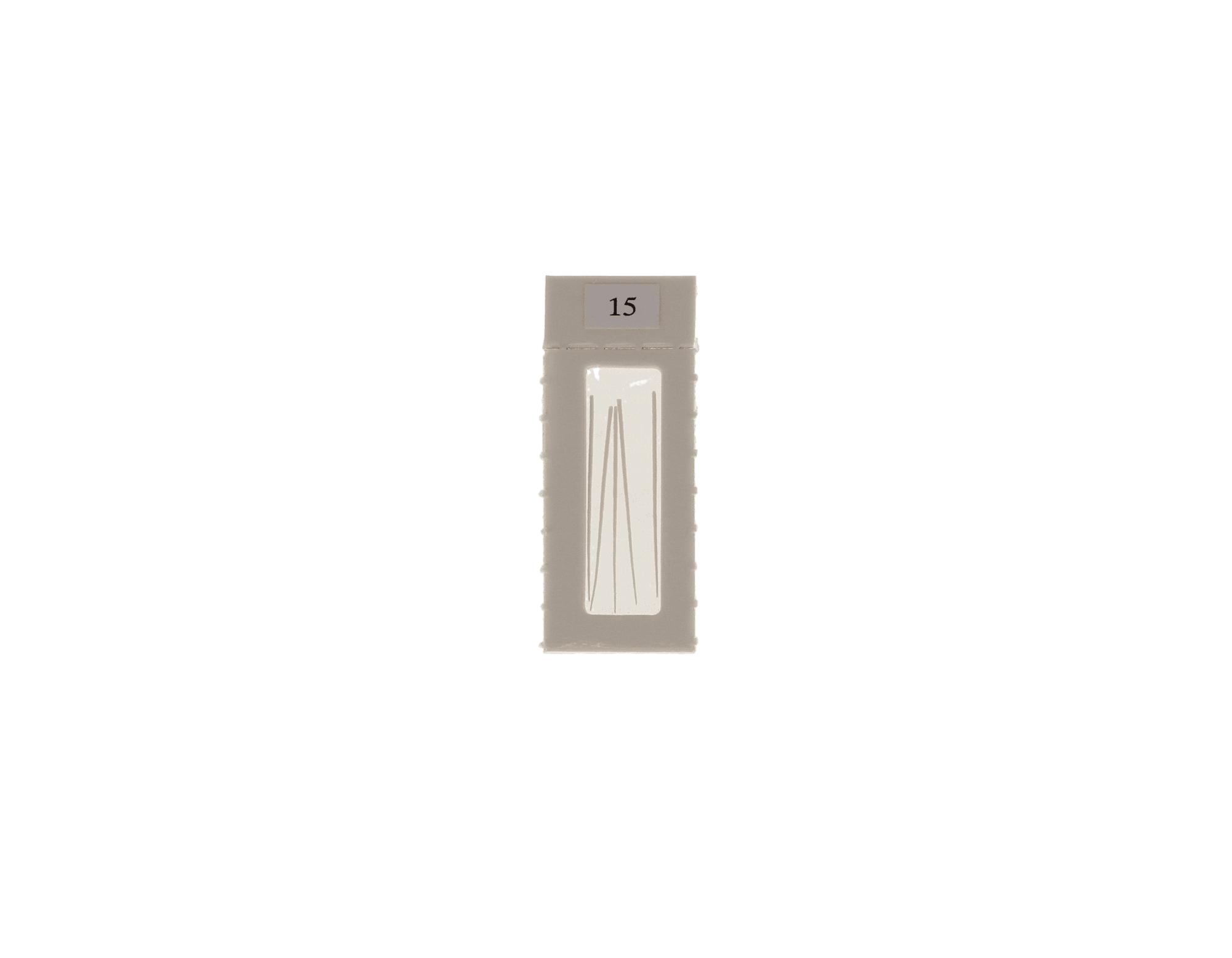 Meta Biomed Absorbent Paper Points, Sterile, Size #15, Cell Strip Package, 200/Pk, PPC15, 211450-15 thumbnail 5