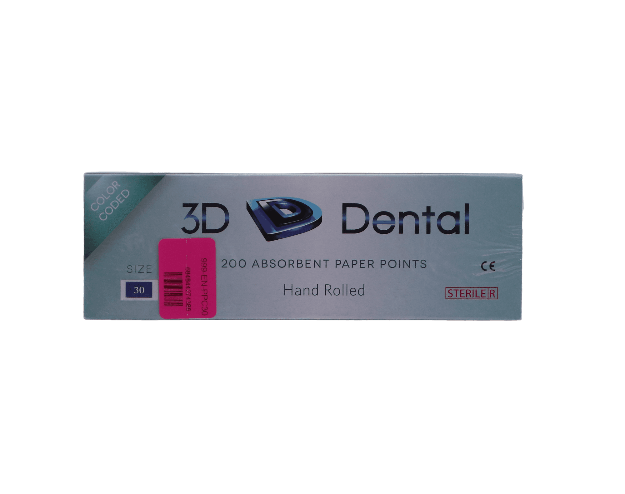 Meta Biomed Absorbent Paper Points, Sterile, Cell Strip Package, Size #30, 200/Pk, PPC30, 211450-30 thumbnail 4