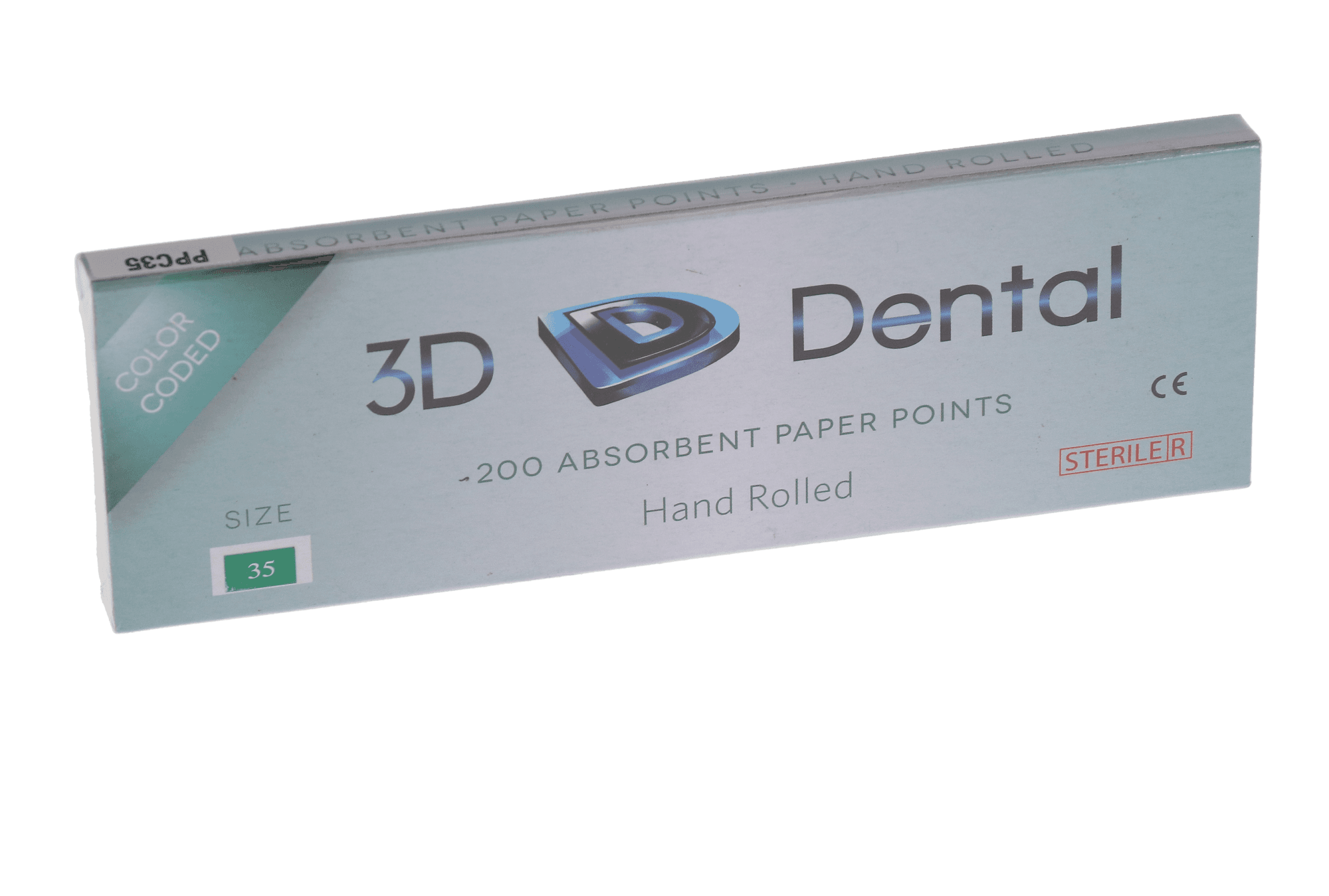 Meta Biomed Absorbent Paper Points, Sterile, Cell Strip Package, Size #35, 200/Pk, PPC35, 211450-35 thumbnail 3
