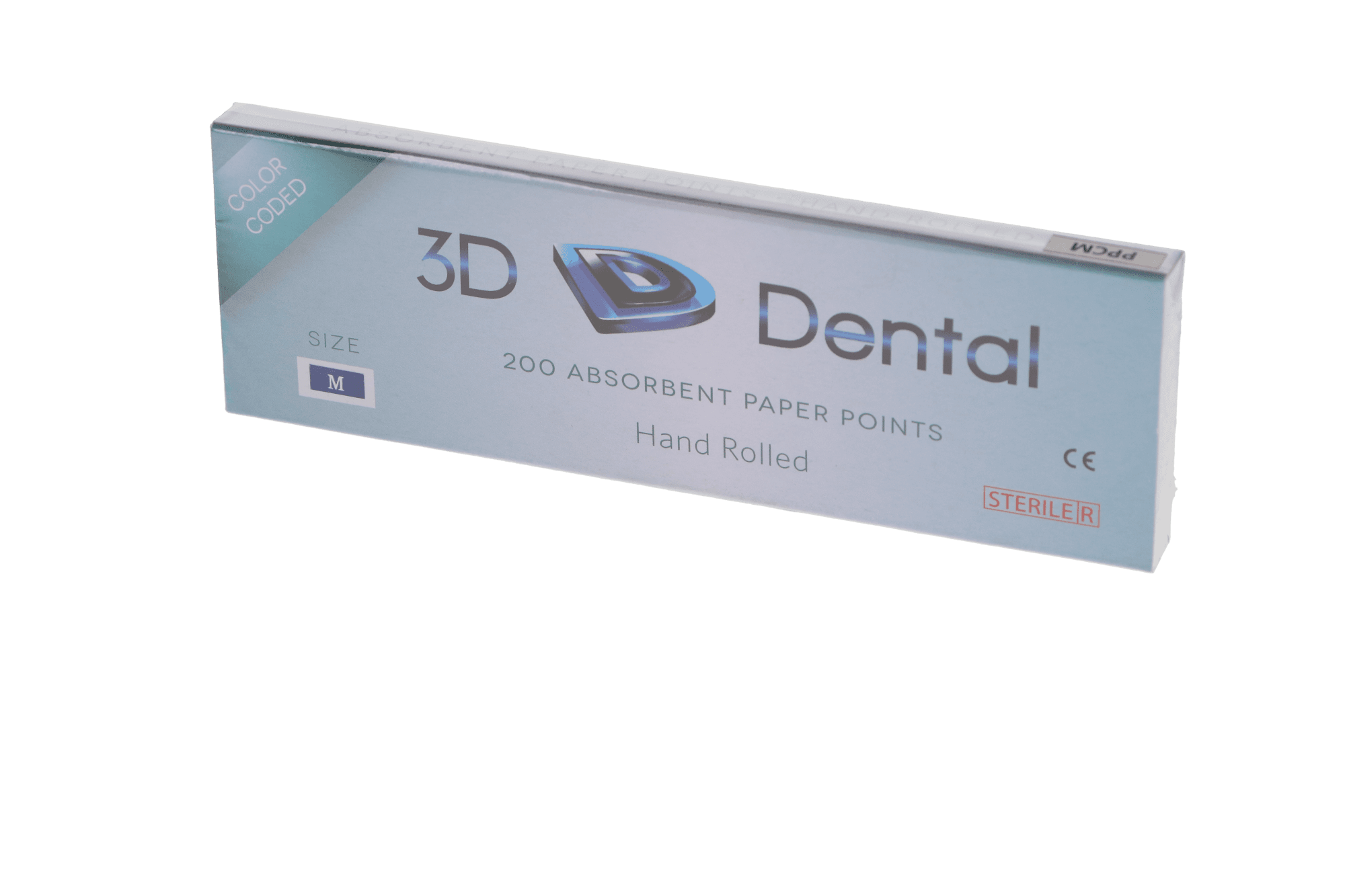 Meta Biomed Absorbent Paper Points, Sterile, .02 Taper, Medium, Cell Strip Package, 200/Box, RCPNMD200C-P61 / 251450-M thumbnail 3