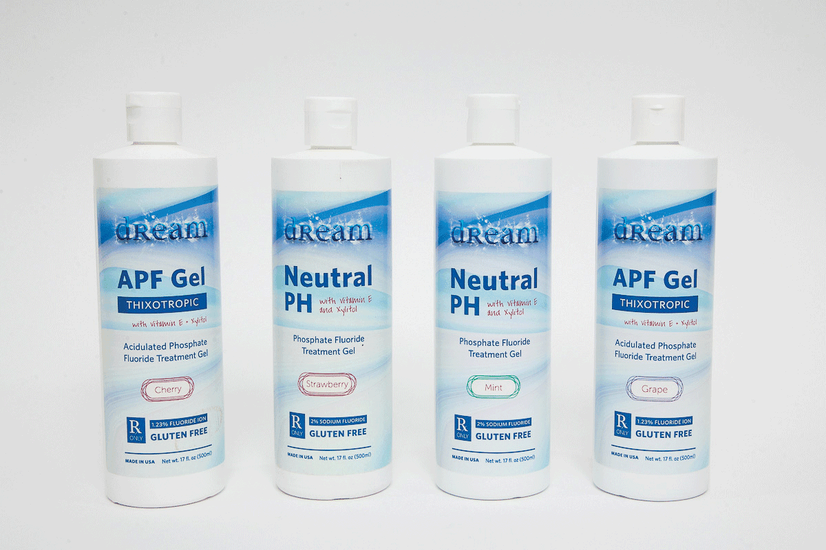 Fluoride Gel, 1.23% APF, 60-Second, 16 oz, Pina Colada, 1/Pk, PR309 - Fluoride Gel, 1.23% APF, 60-Second, 16 oz, Pina Colada, 1/Pk, PR309 - Image 1