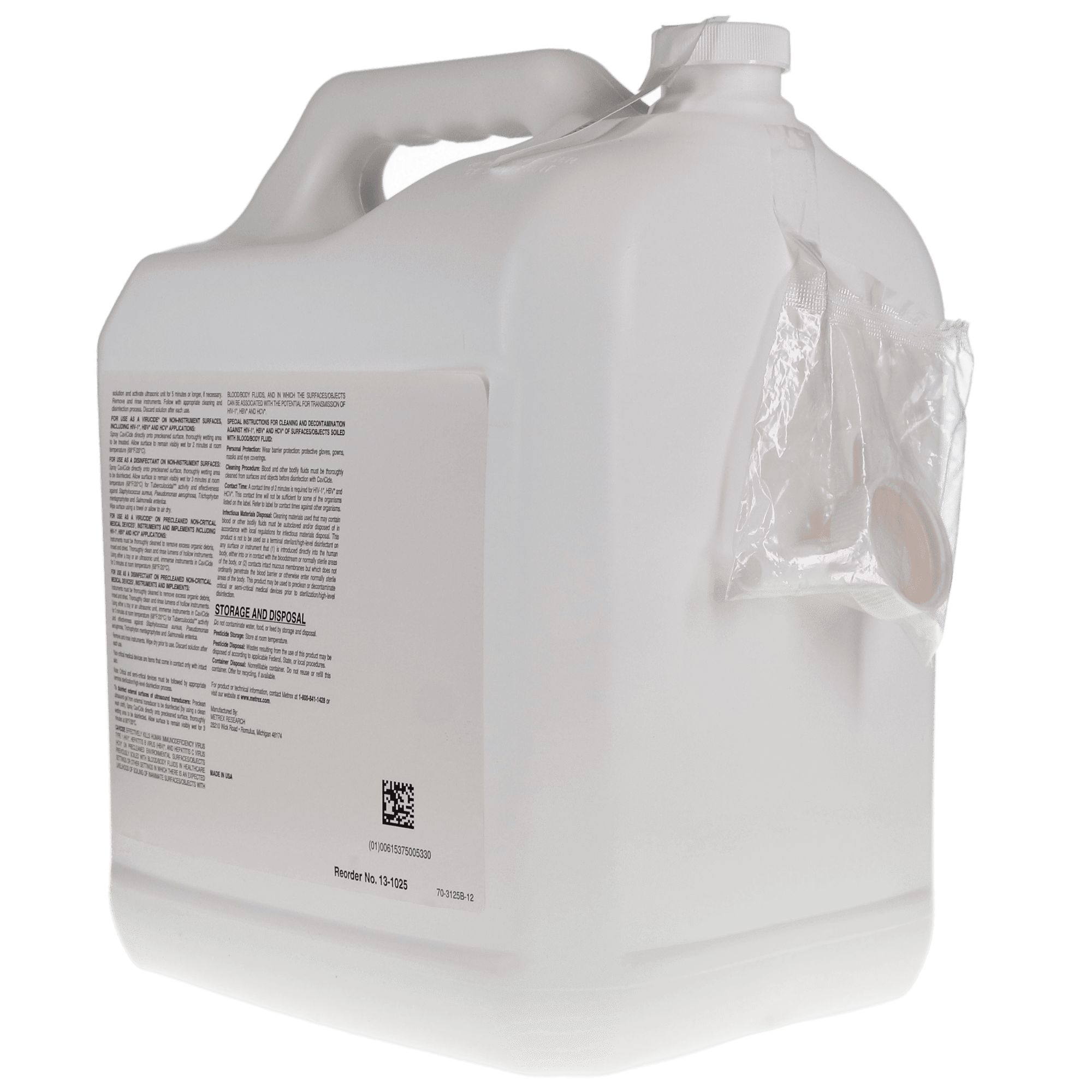 CaviCide Surface Disinfectant Cleaner, 2.5 Gallon Bottle, Metrex 13-1025 thumbnail 2