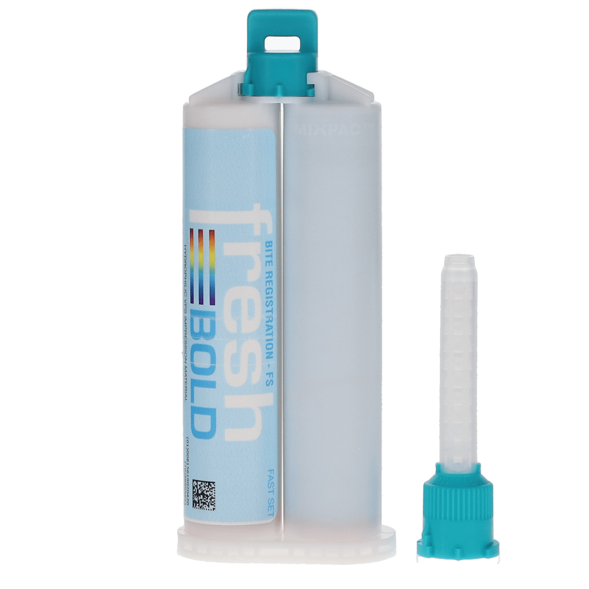 Exacta Fresh Bold Bite Registration Material, Fast Set, 2/Pk, 50ml Cartridge Refill with 6 Mixing Tips, FBBRFS thumbnail 5