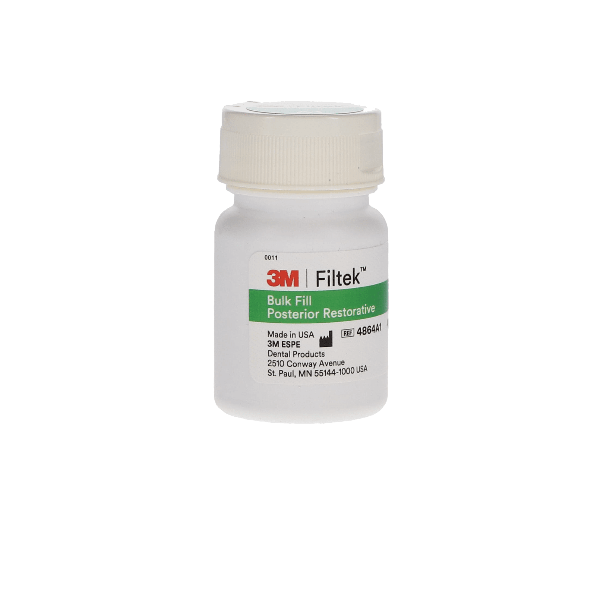 Filtek Bulk Fill Posterior Restorative, Capsules, 0.2 g, Shade A1, 20/Pk - Filtek Bulk Fill Posterior, Capsules, 0.2 g, A1, 20/Pk - Image 1