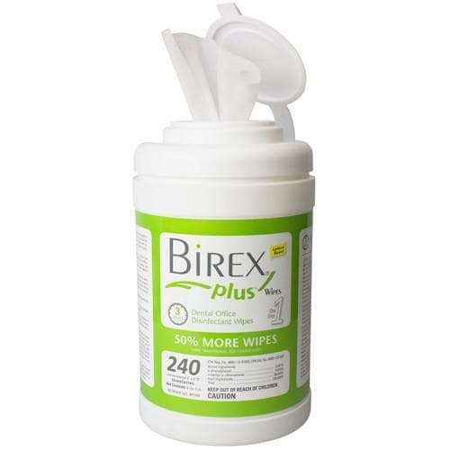 Birex Plus Towelettes Disinfectant Wipes, Large, 240/Case - Birex Plus Toweletters Disinfectant Wipes Large 240/Cn - Image 1